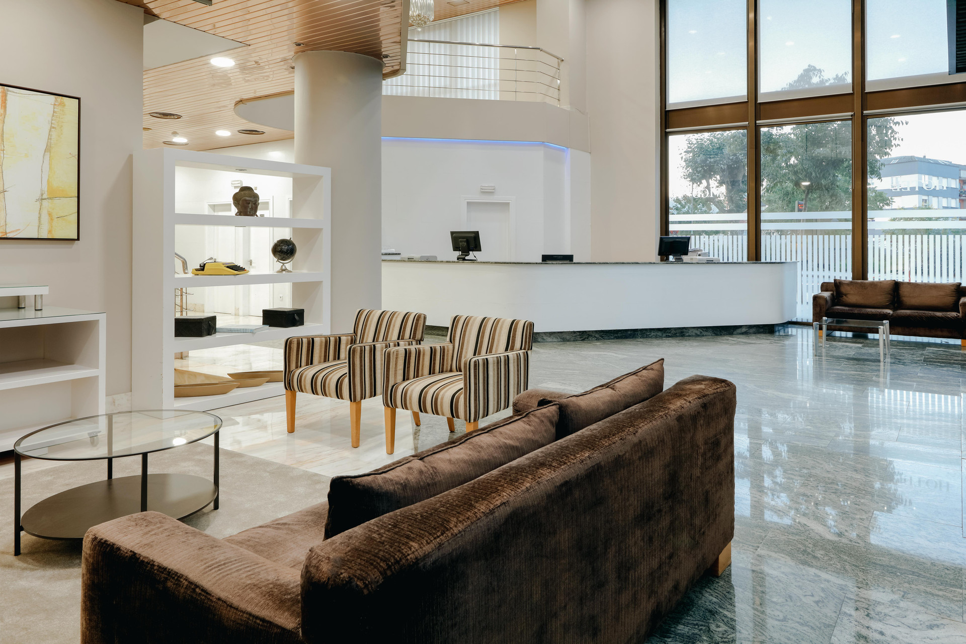Vista Lobby Hesperia Vigo