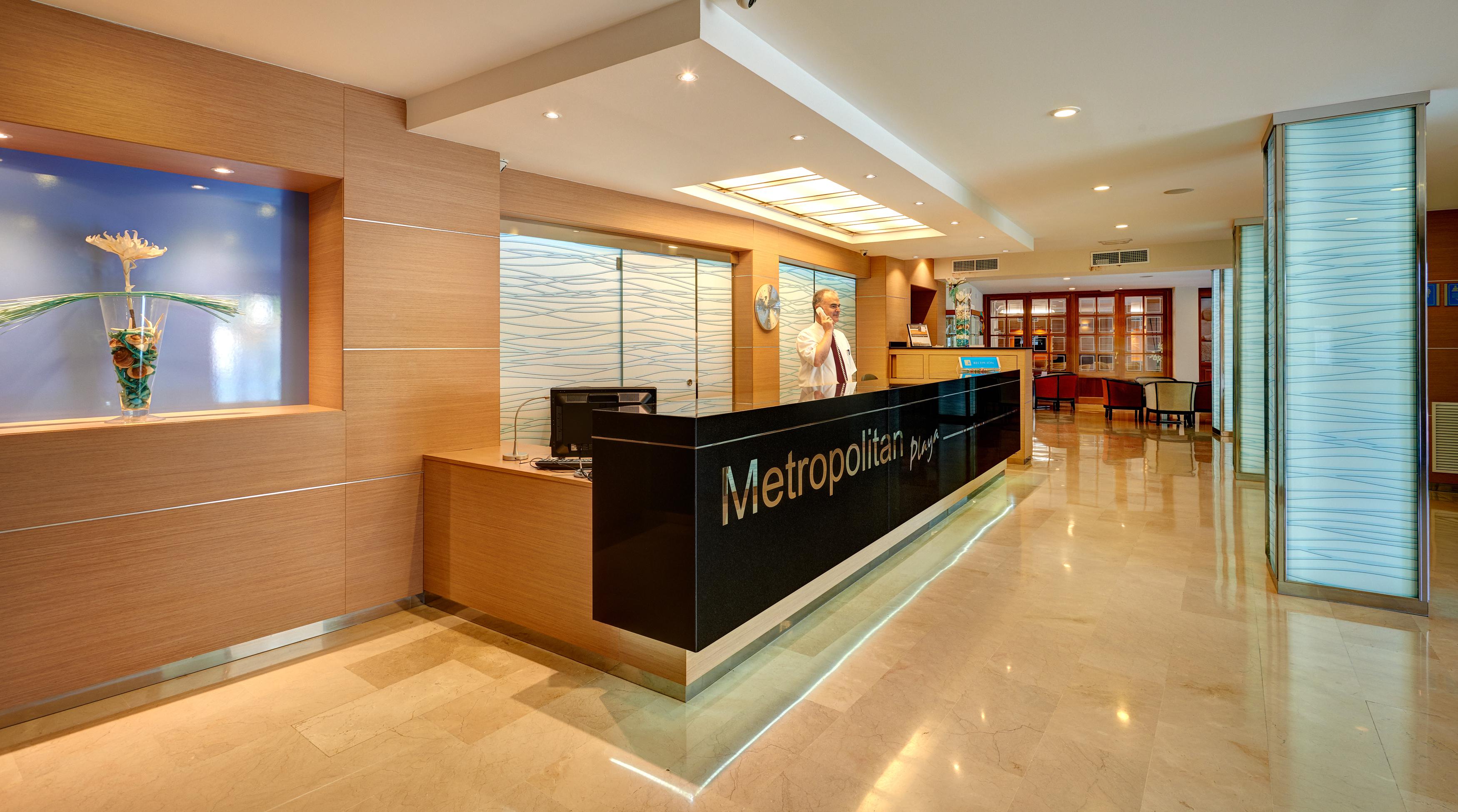 Vista Lobby Metropolitan Playa