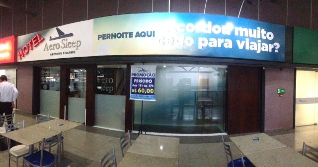Vista Exterior Aerosleep Aeroporto de Curitiba