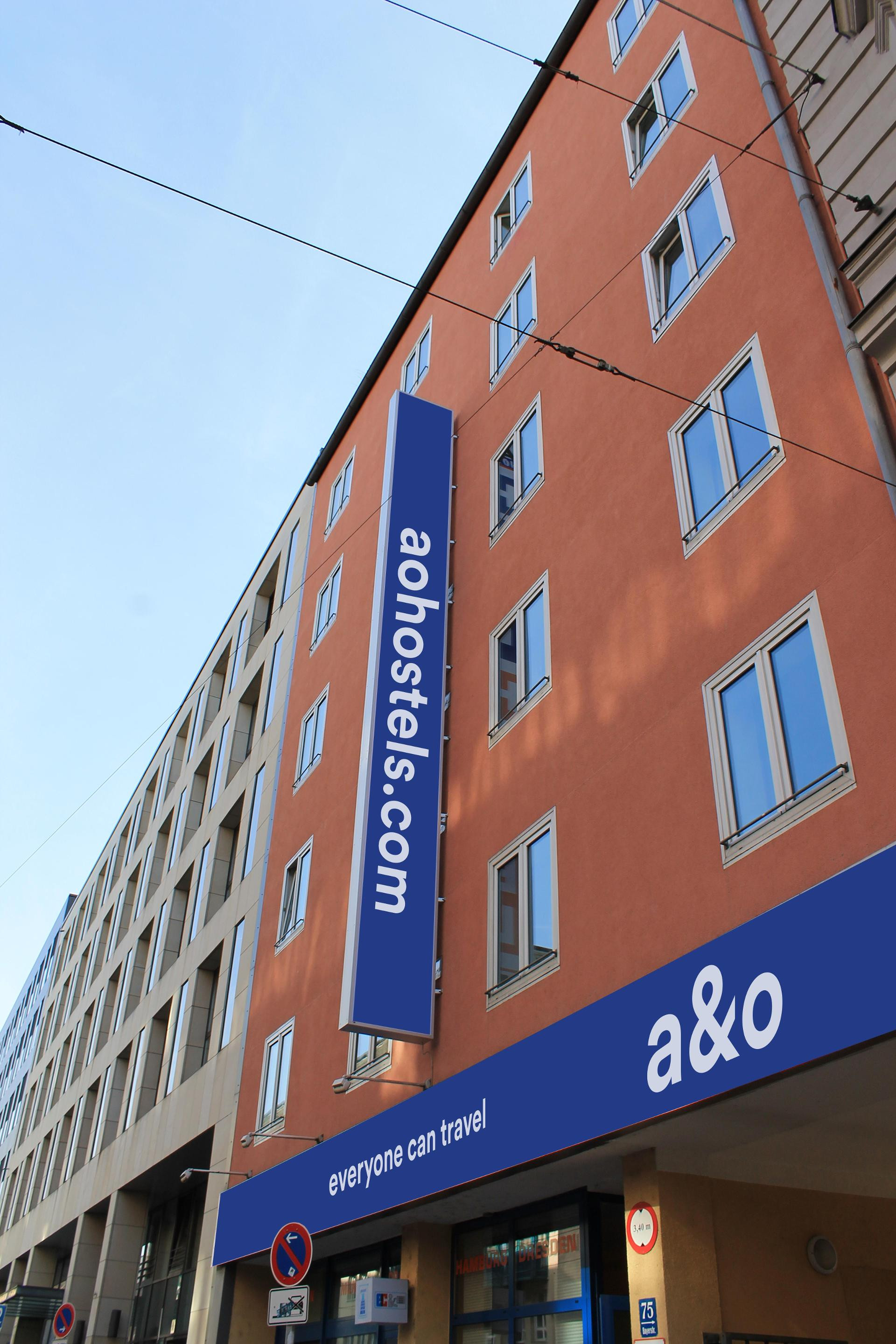 Vista Exterior a&o München Hauptbahnhof - Hostel