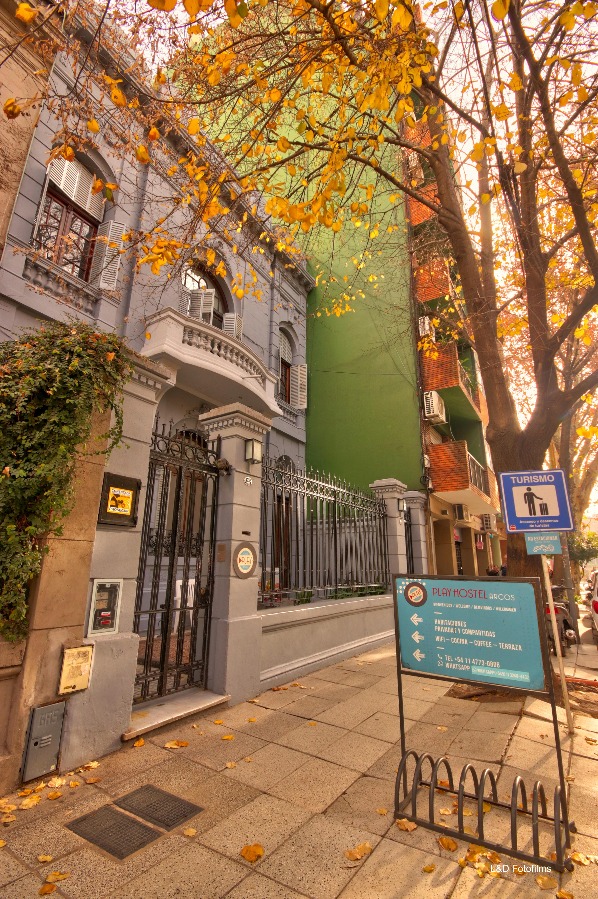 Vista Exterior Play Hostel Arcos