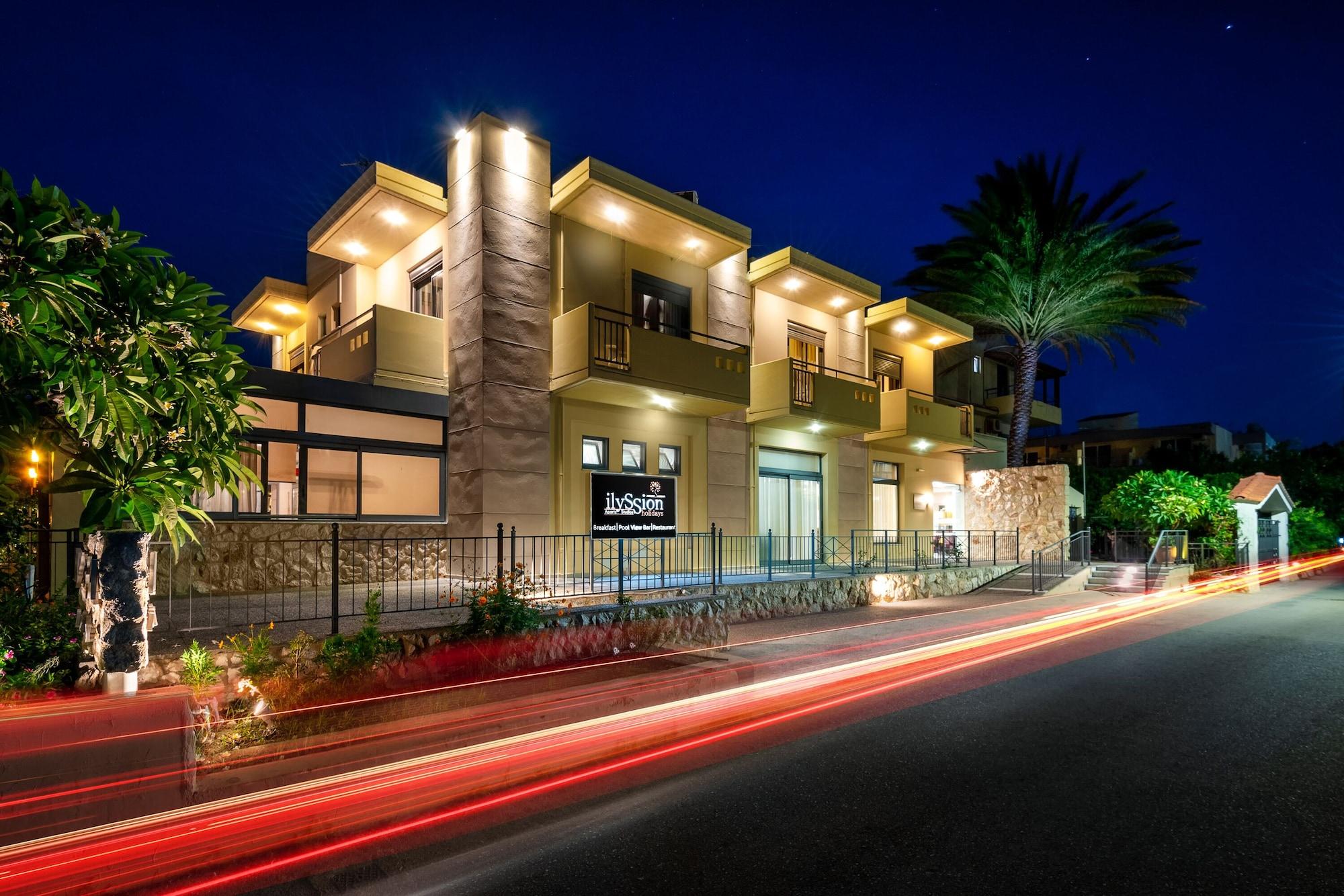 Vista Exterior Ilyssion Holidays Hotel
