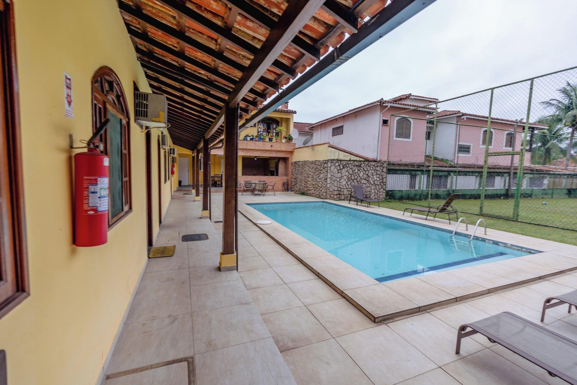 Vista Piscina POUSADA RECANTO DE ITACURUÇA