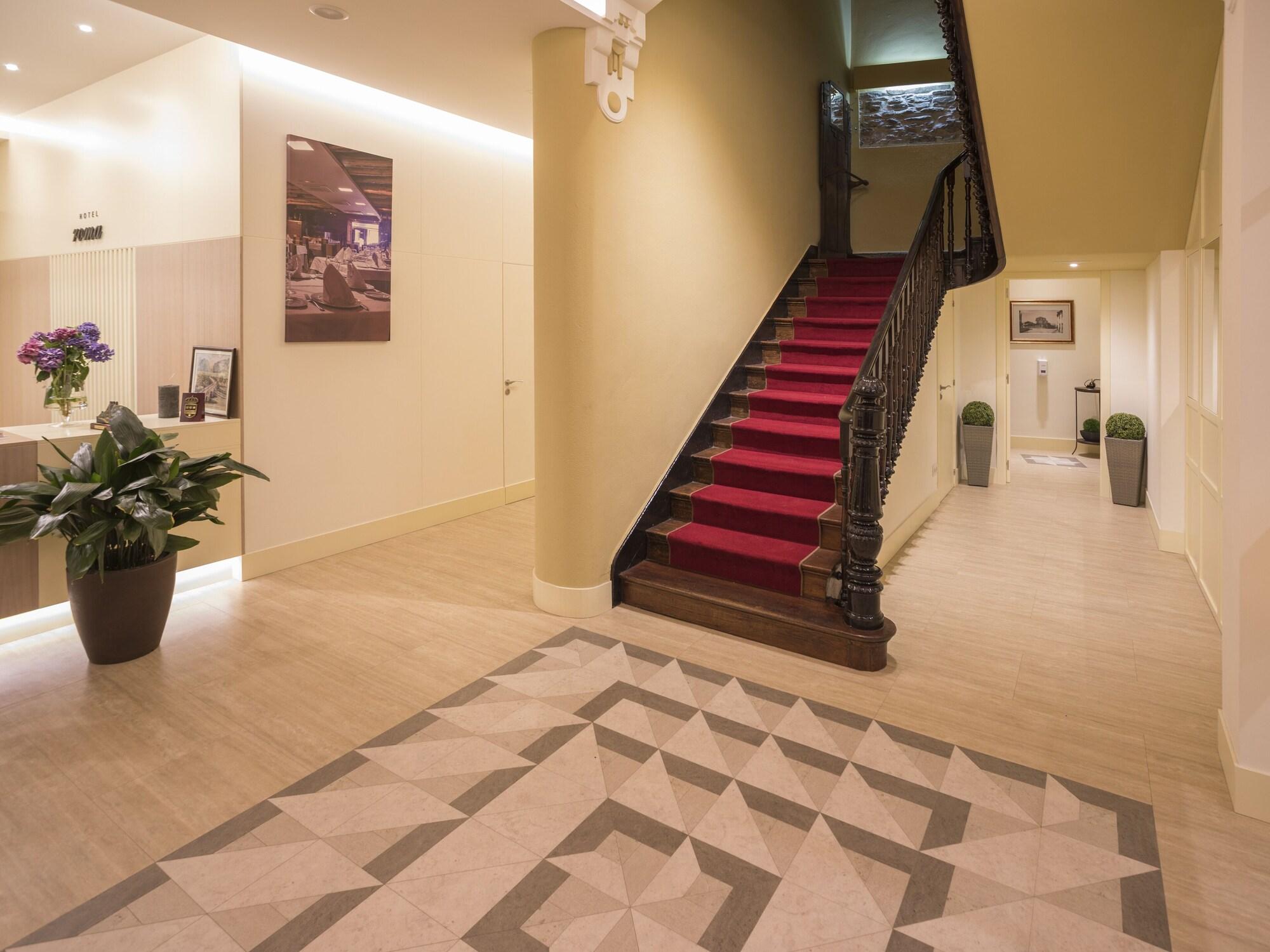 Vista Lobby Hotel restaurante Roma