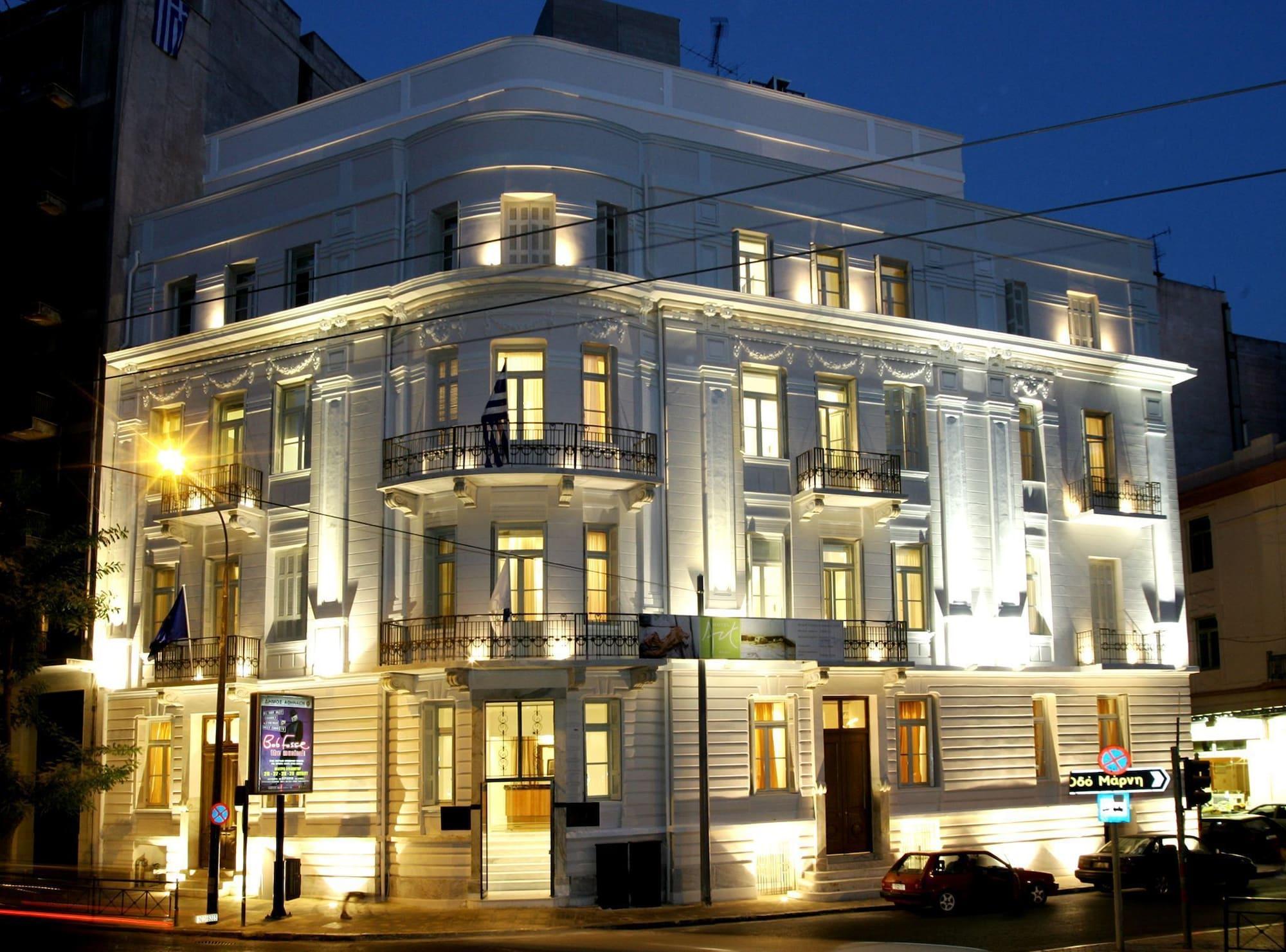 Vista Exterior Art Hotel Athens