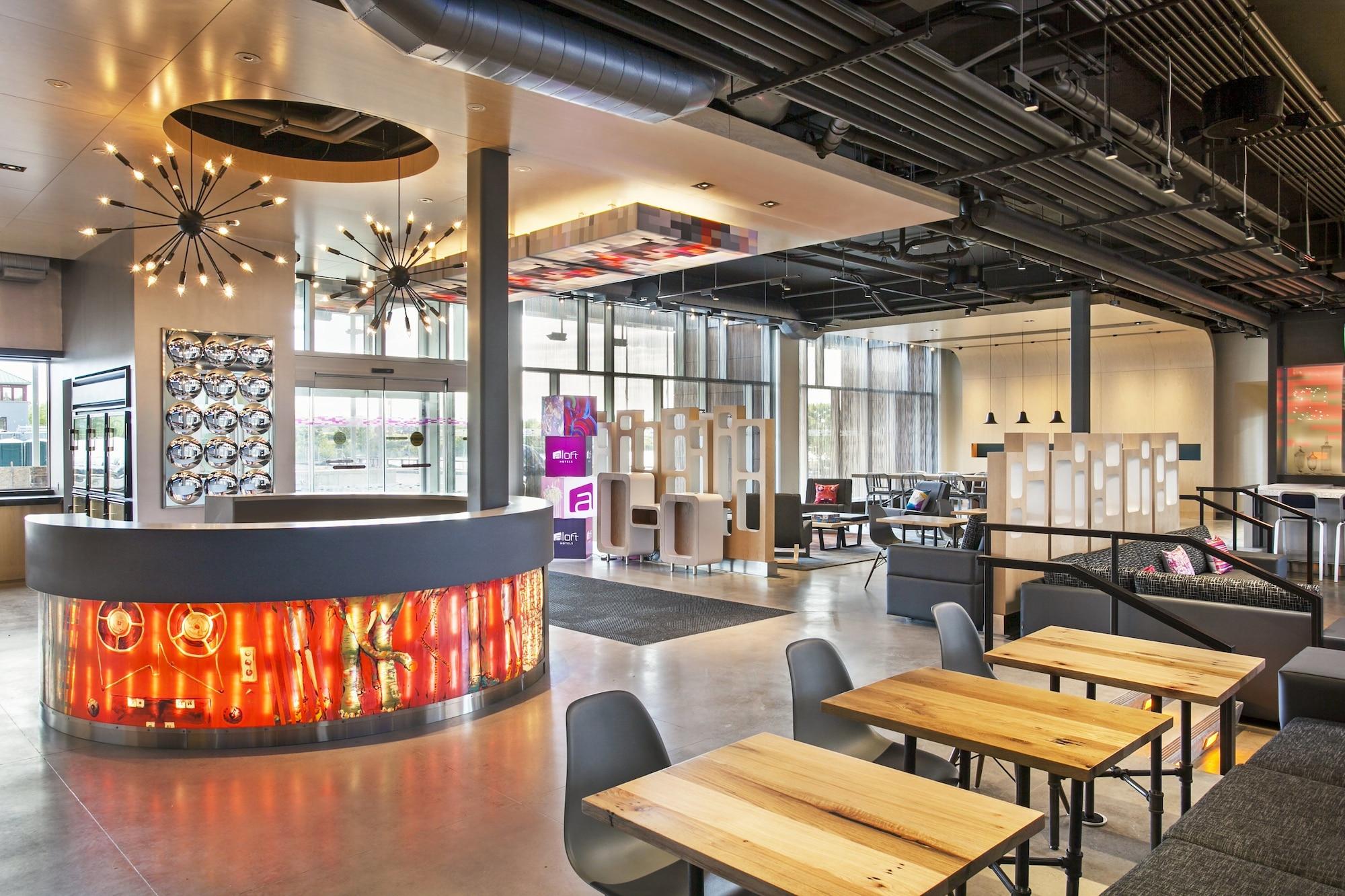 Vista Lobby Aloft Syracuse Inner Harbor