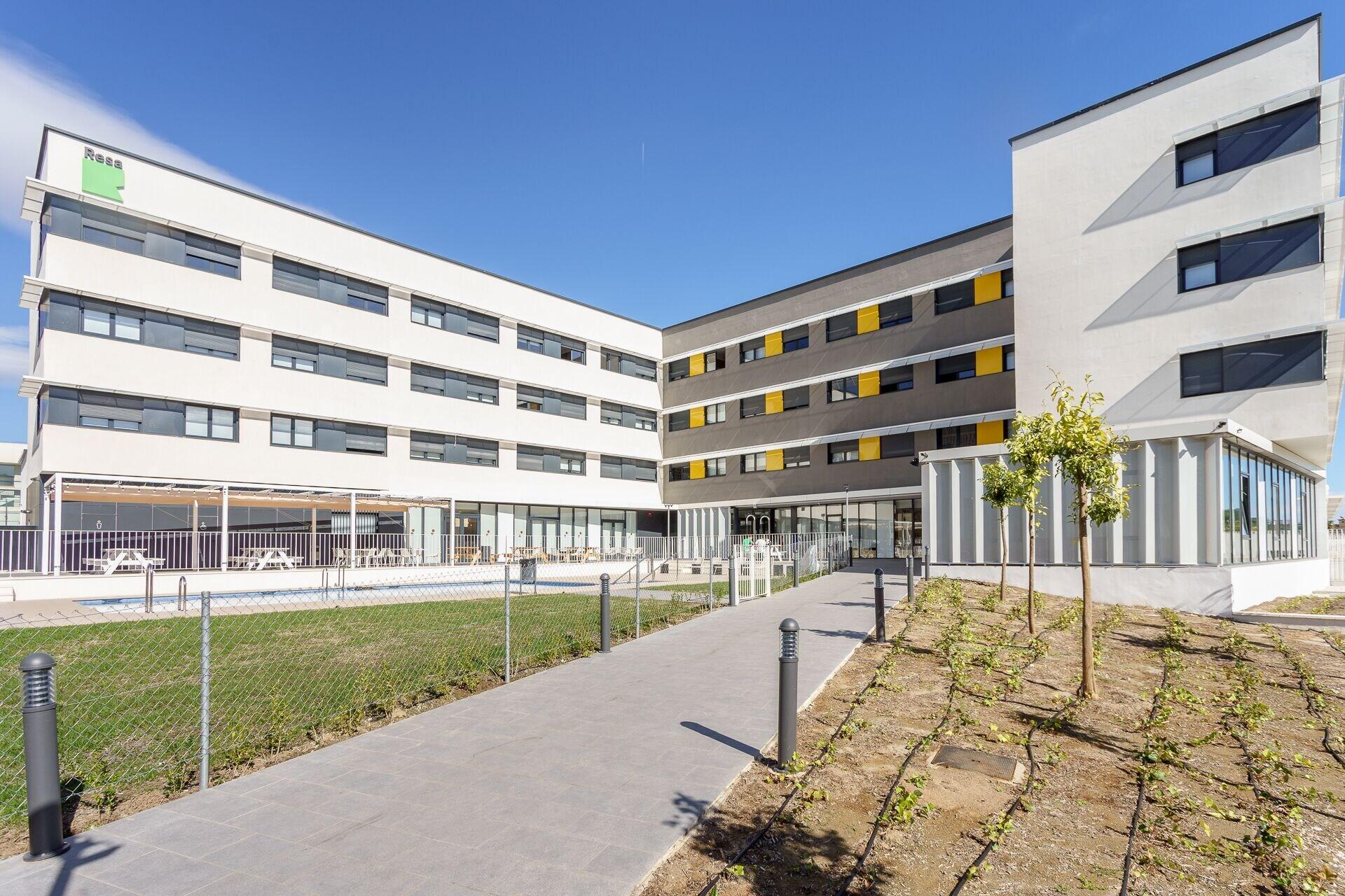 Vista Exterior Residencia Universitaria Campus Málaga