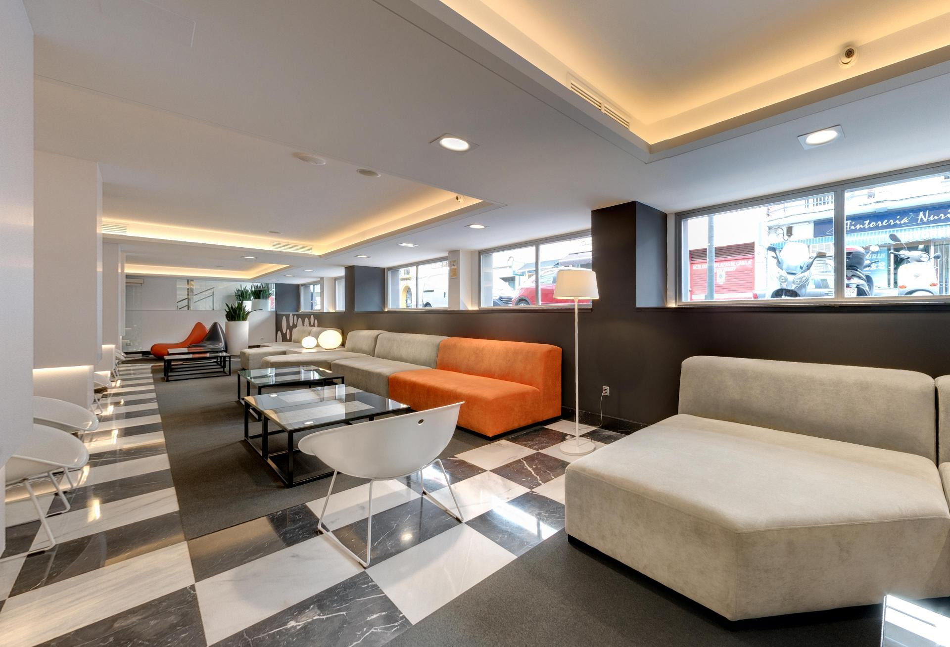 Vista Lobby Hotel Monte Carmelo
