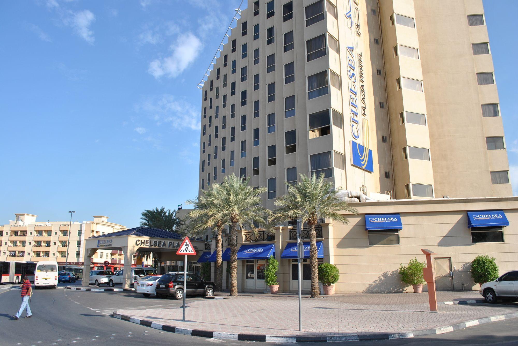 Vista da fachada Chelsea Plaza Hotel Dubai