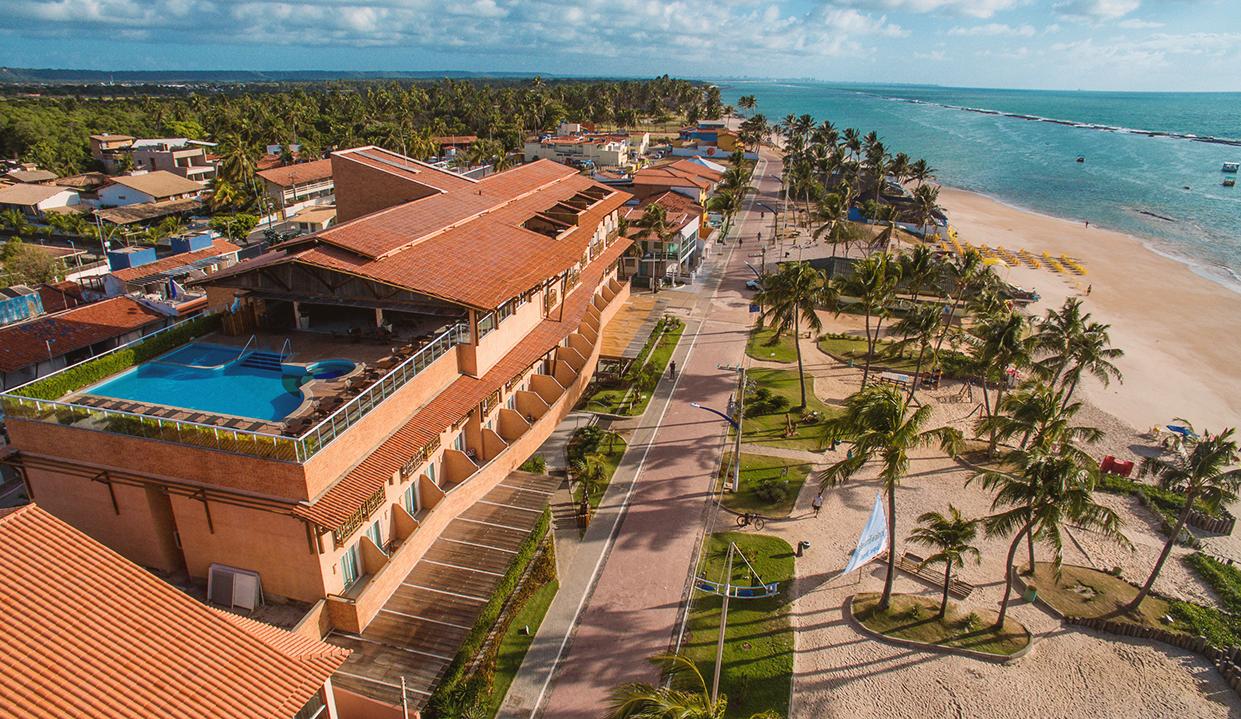 Vista Exterior Hotel Ponta Verde Praia do Francês