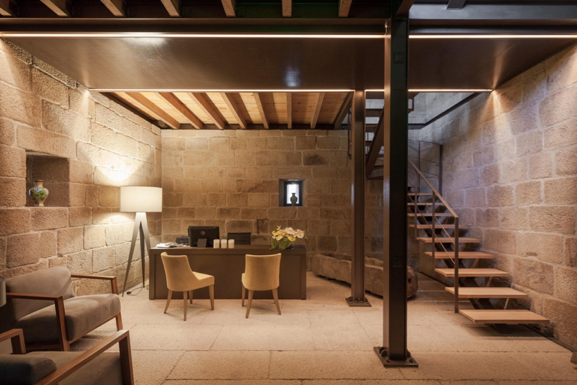 Vista Lobby Torre de Gomariz Wine & Spa Hotel