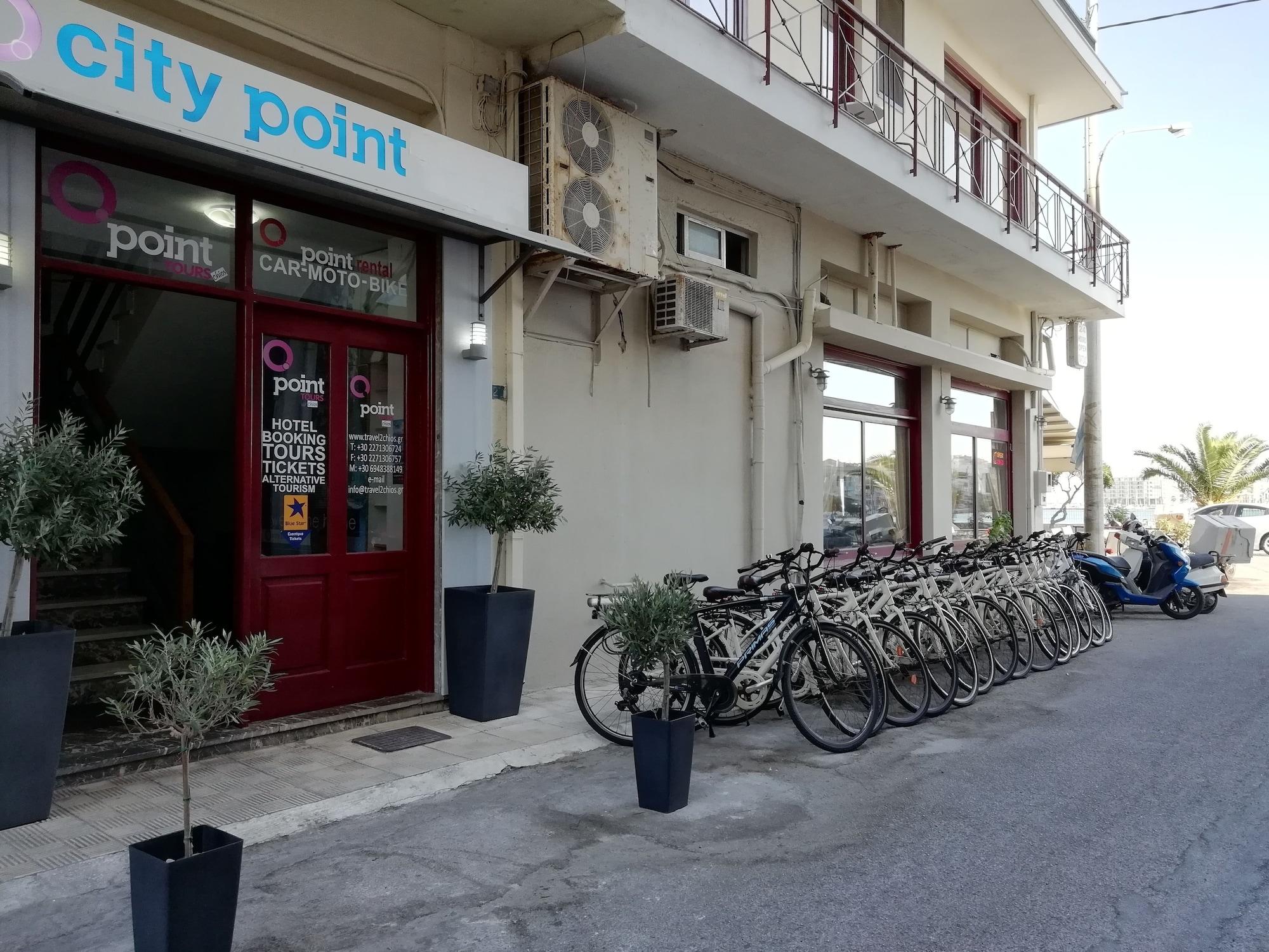 Vista Exterior City Point Chios