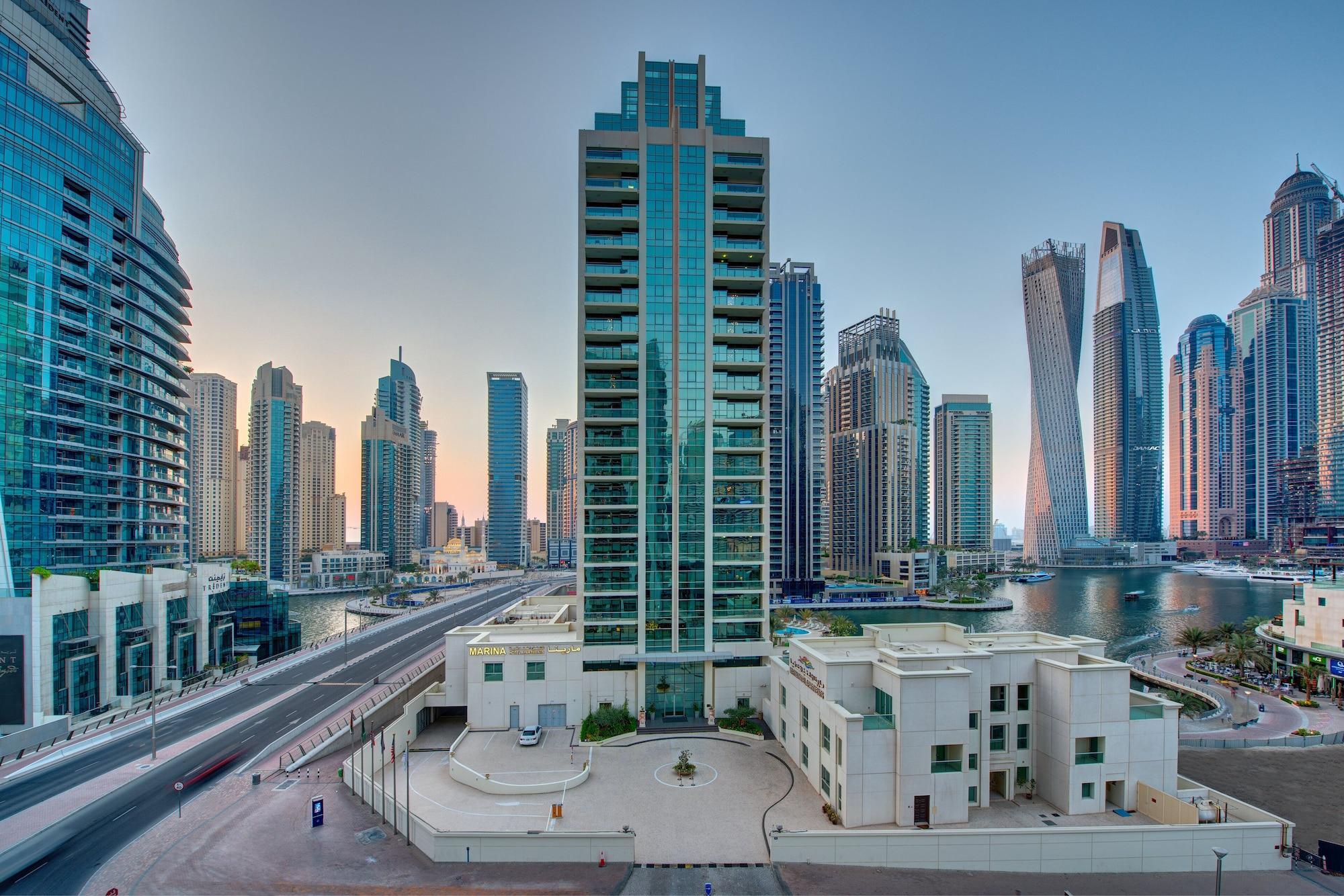 Vista Exterior Marina Hotel Apartments