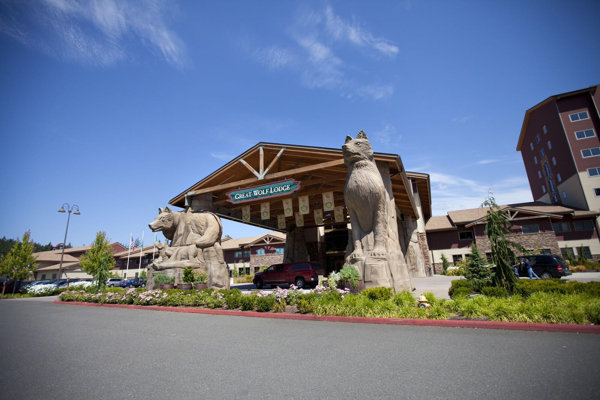 Vista Exterior Great Wolf Lodge Grand Mound