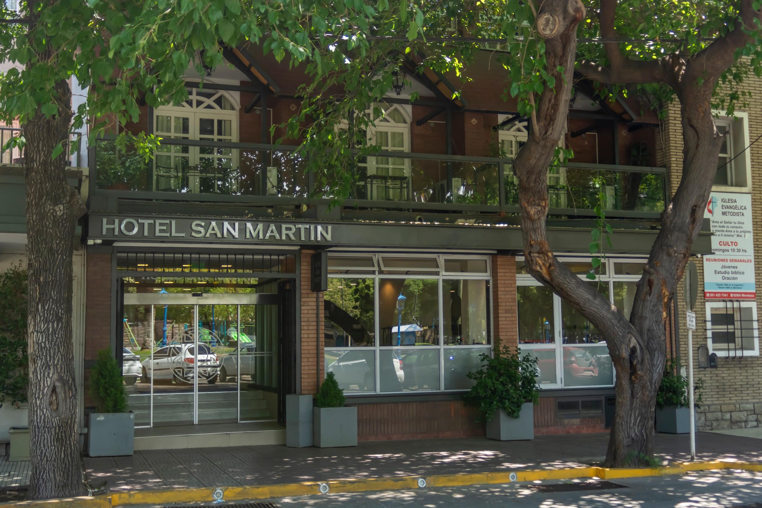 Vista Exterior Hotel San Martin