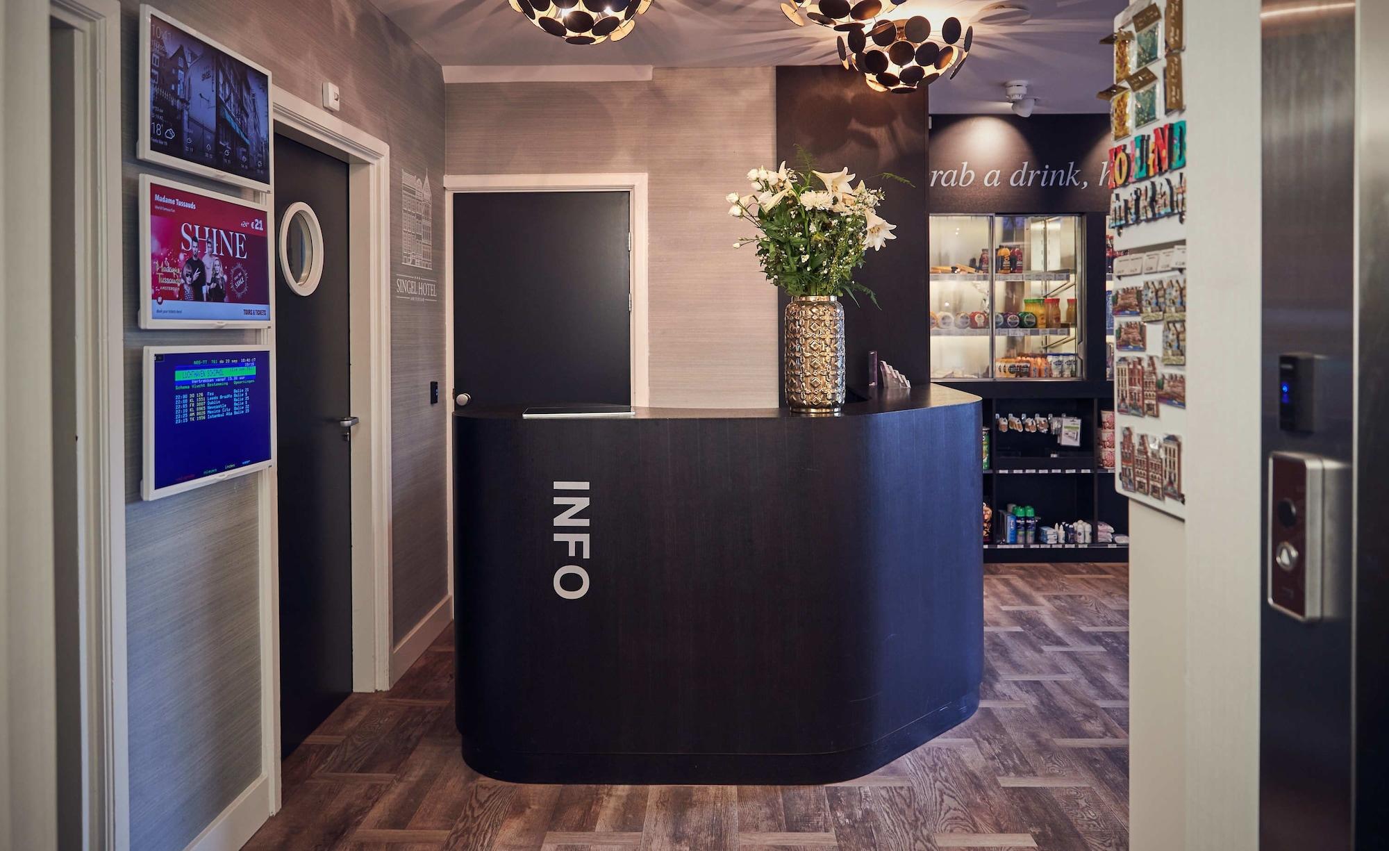 Vista Lobby Singel Hotel Amsterdam