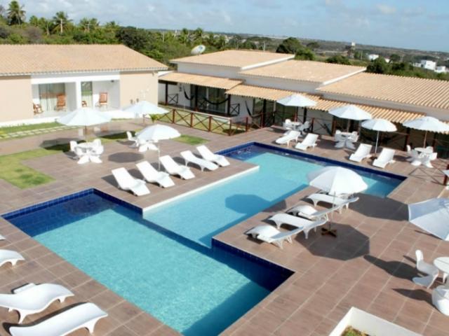 Vista Piscina Villamor - Pousada Naturista Liberal