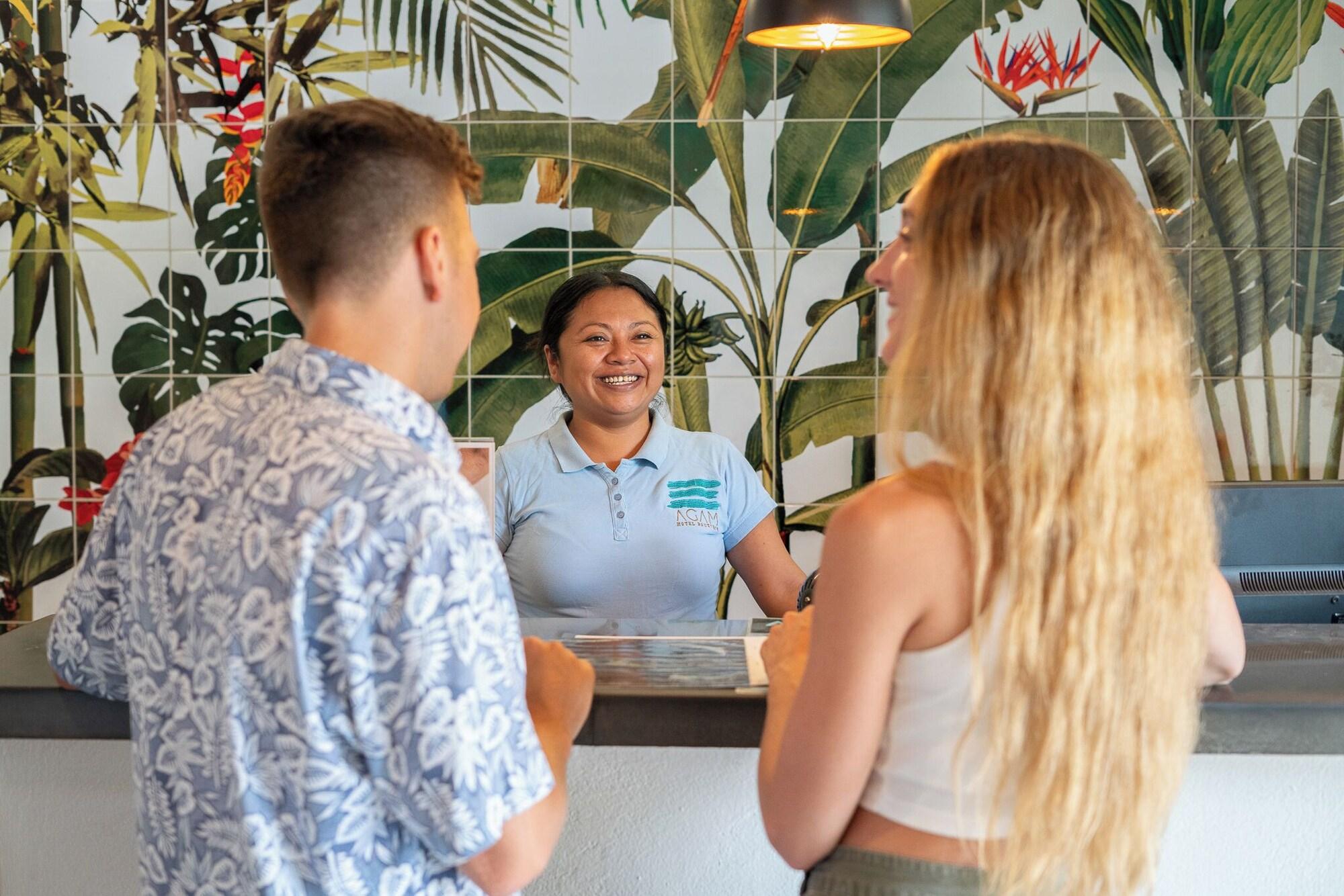 Vista Lobby AGAM Hotel Boutique Bacalar - Adults Only