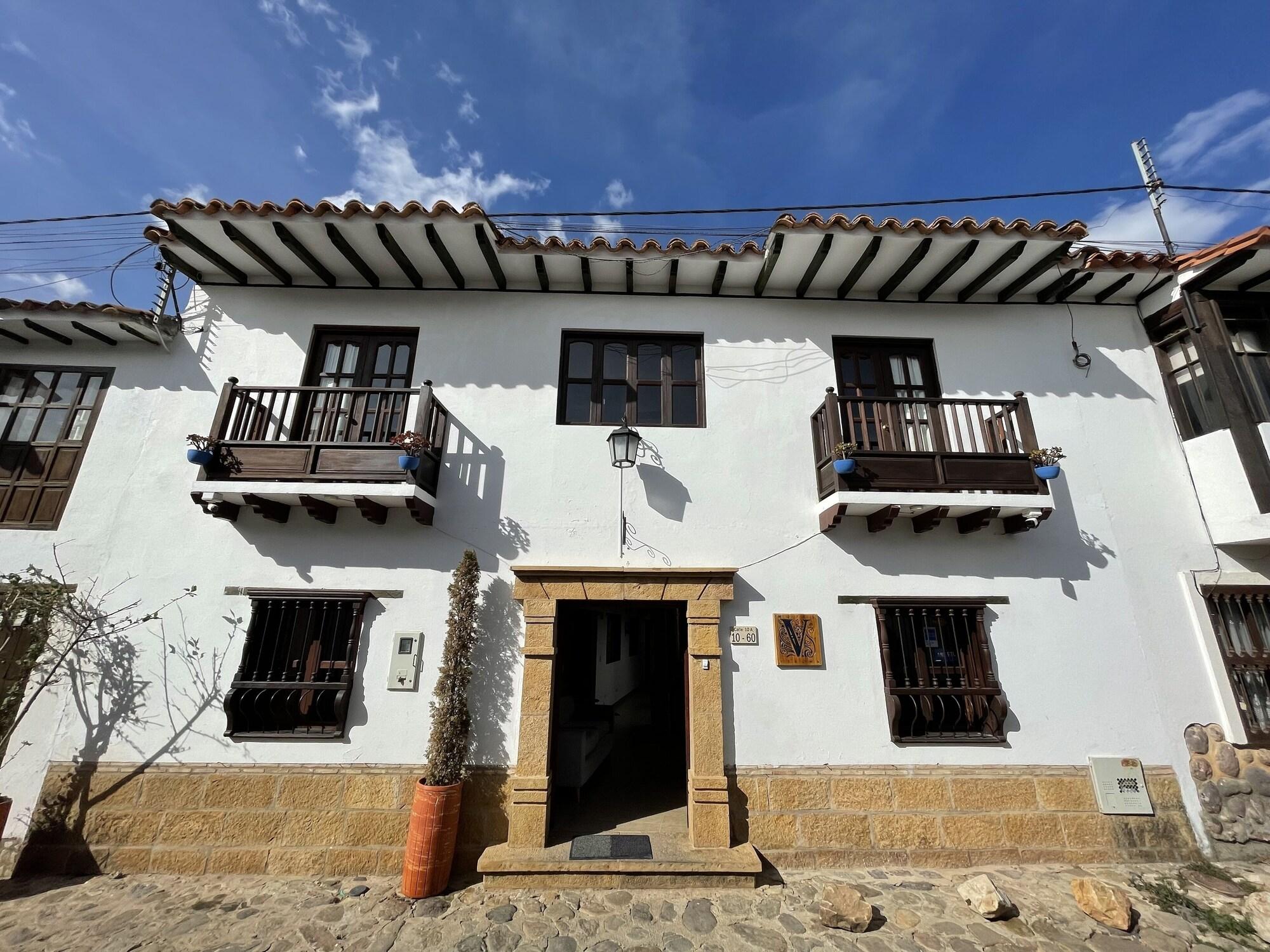 Vista Exterior Hotel Verona Villa de Leyva