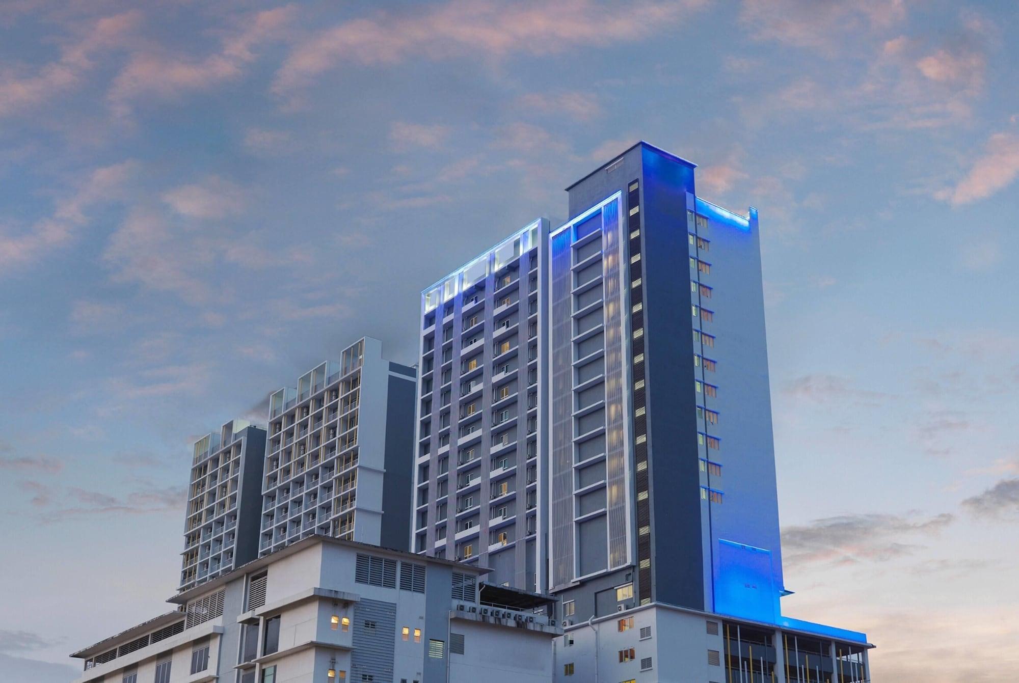 Vista Exterior Wyndham Garden i-City Shah Alam