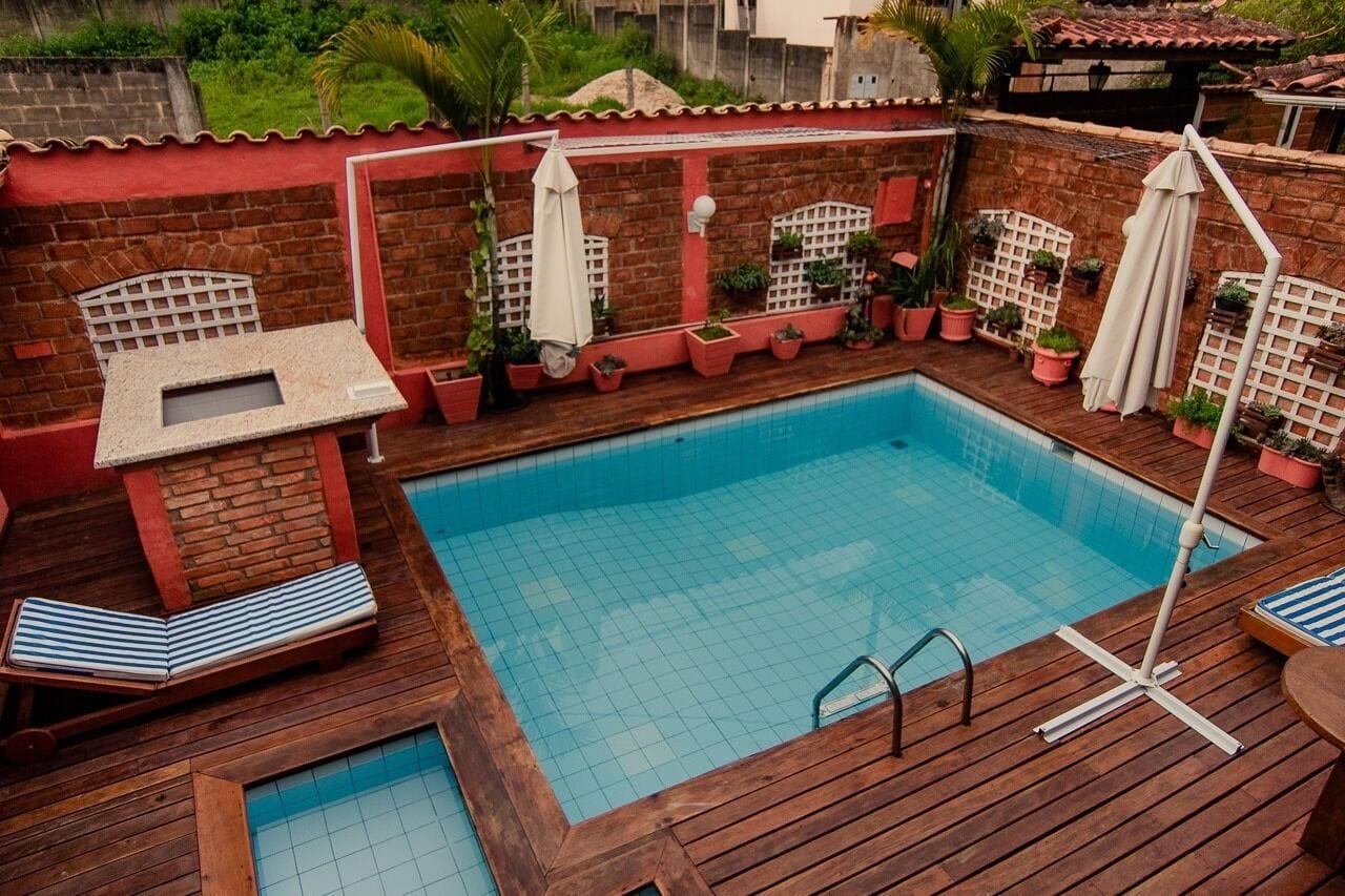 Vista Piscina Pousada Brilho da Serra