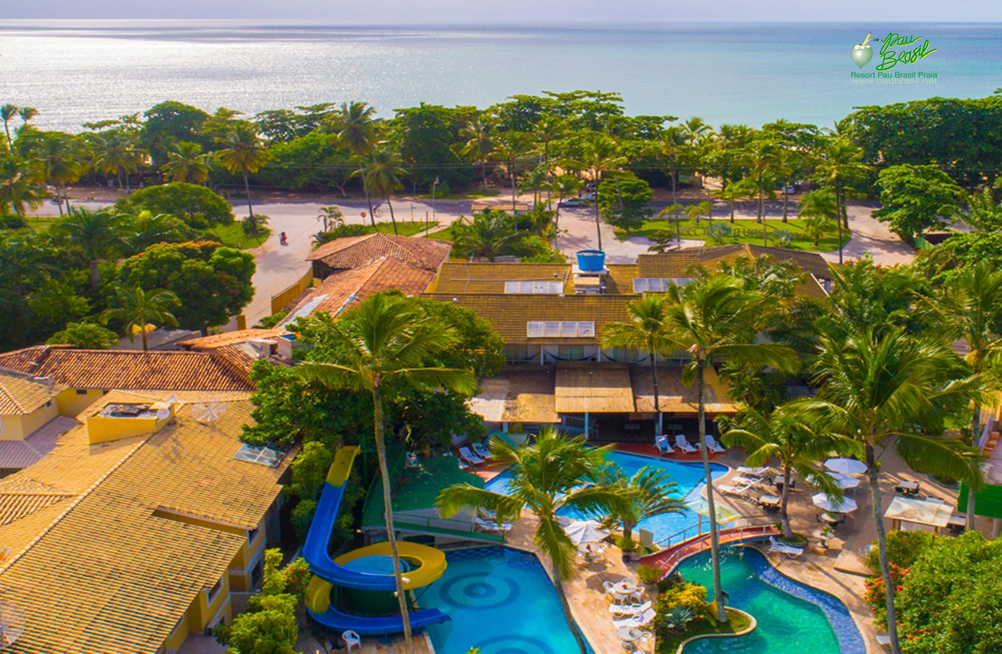 Vista Piscina Ramada Porto Seguro Praia Hotel