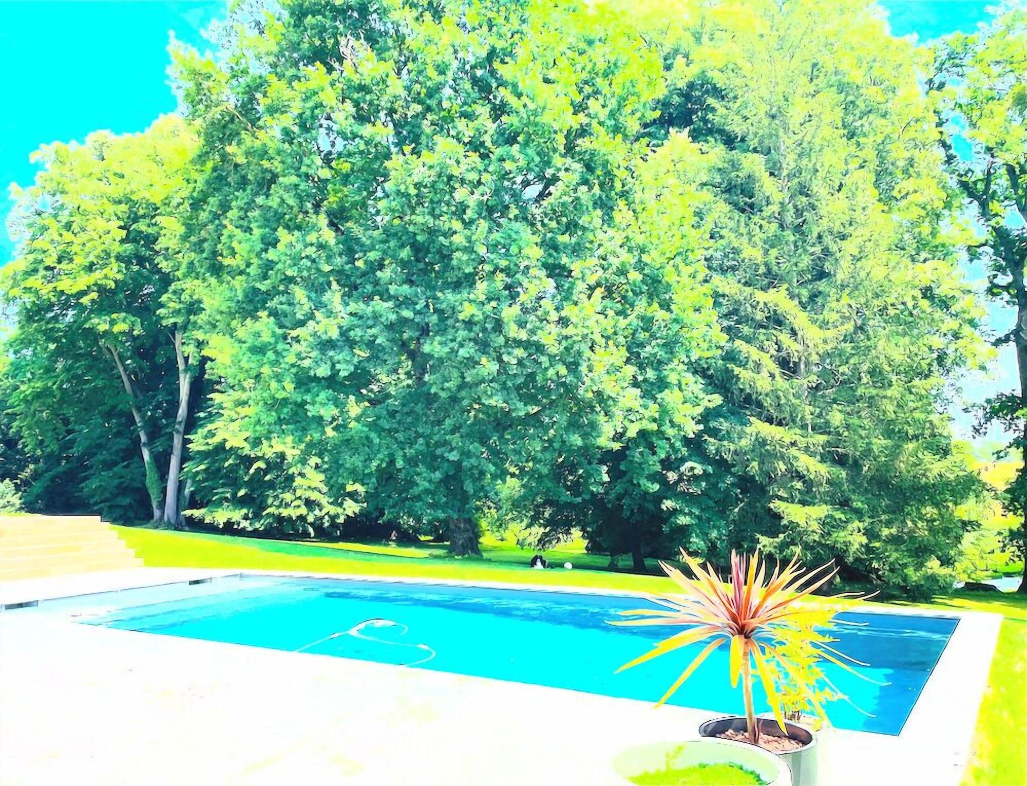 Vista Piscina Domaine les Darbonnets