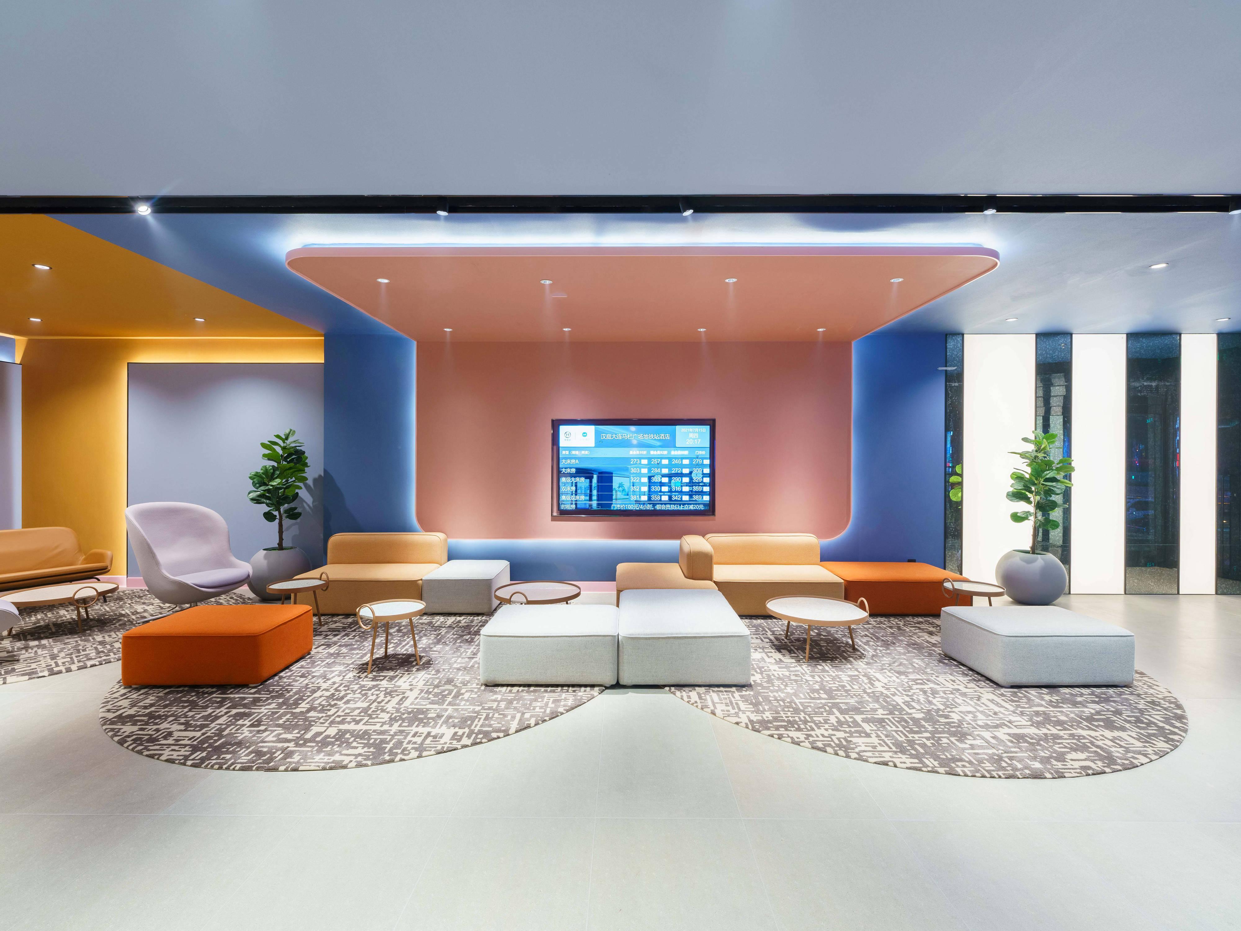 Vista Exterior Hanting Hotel Dalian Malan Square Metro Station