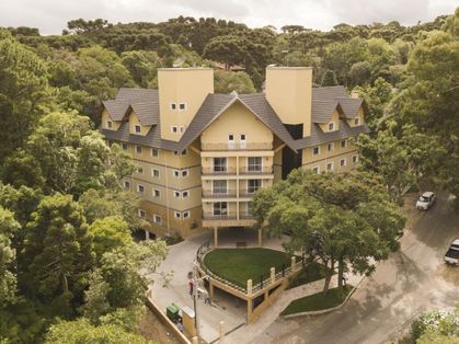 Vista da fachada da hospedagem Sky Serra Hotel - Foto 8