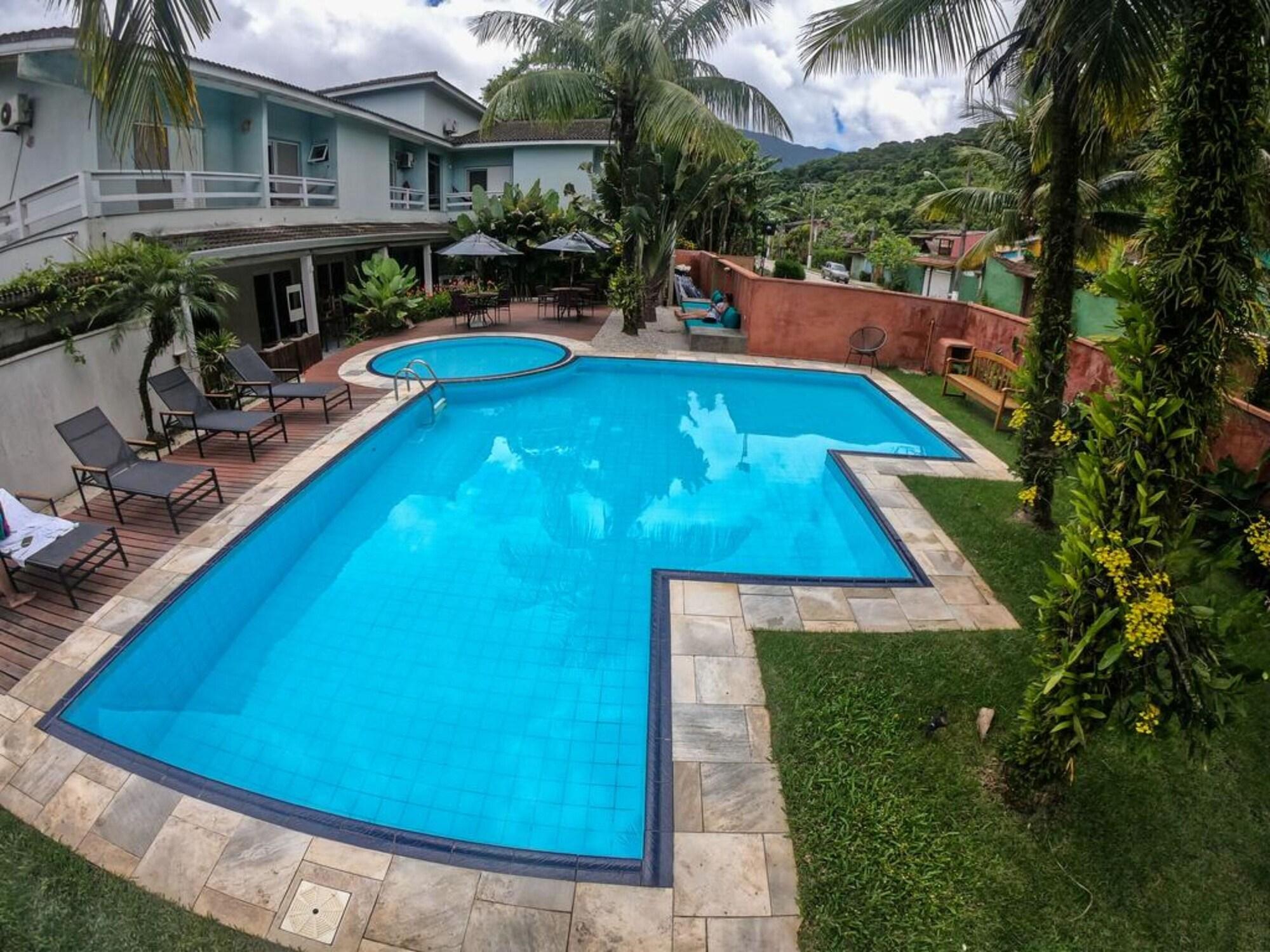 Vista Piscina Pousada Toca da Praia