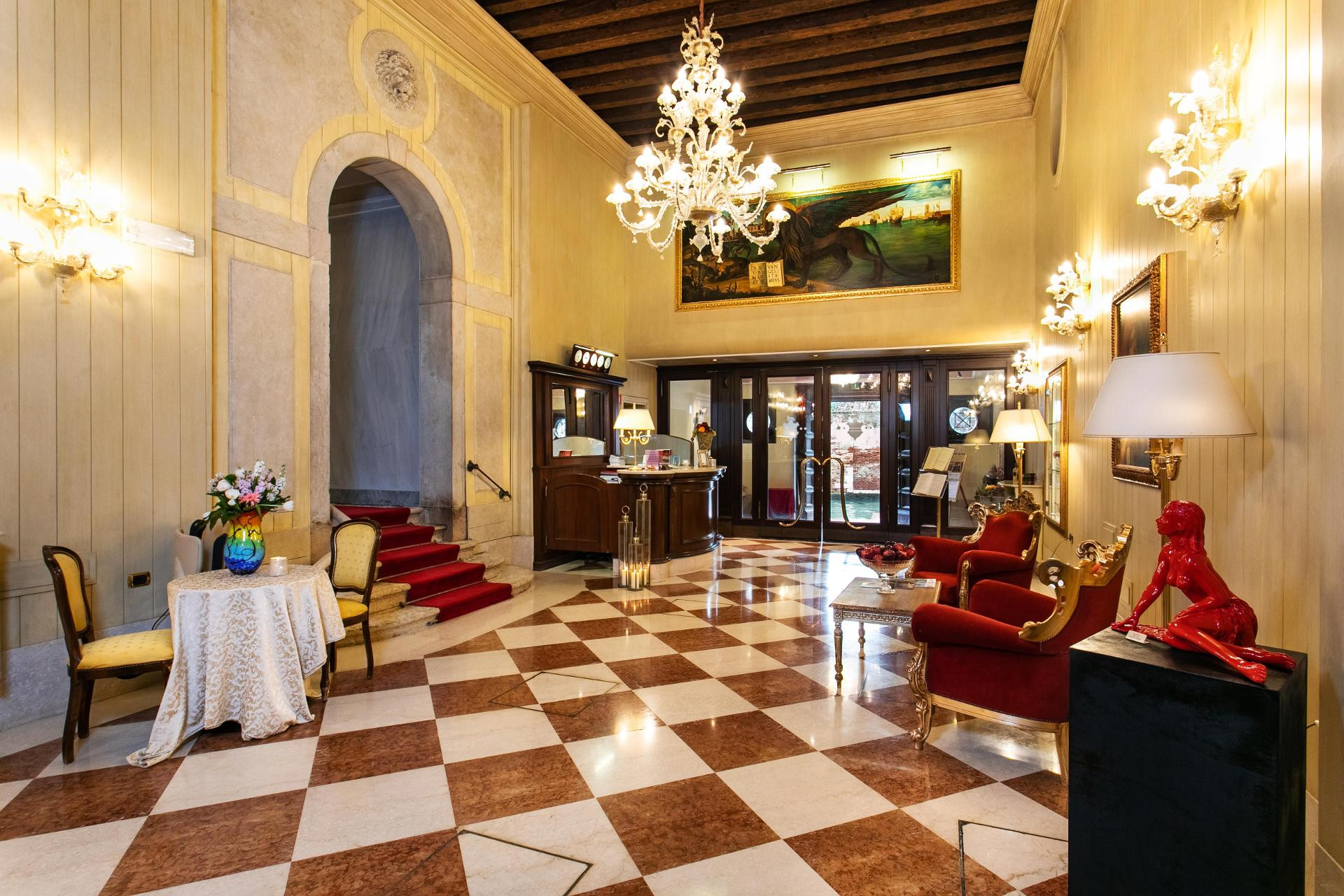 Vista Lobby Ca' Vendramin Zago