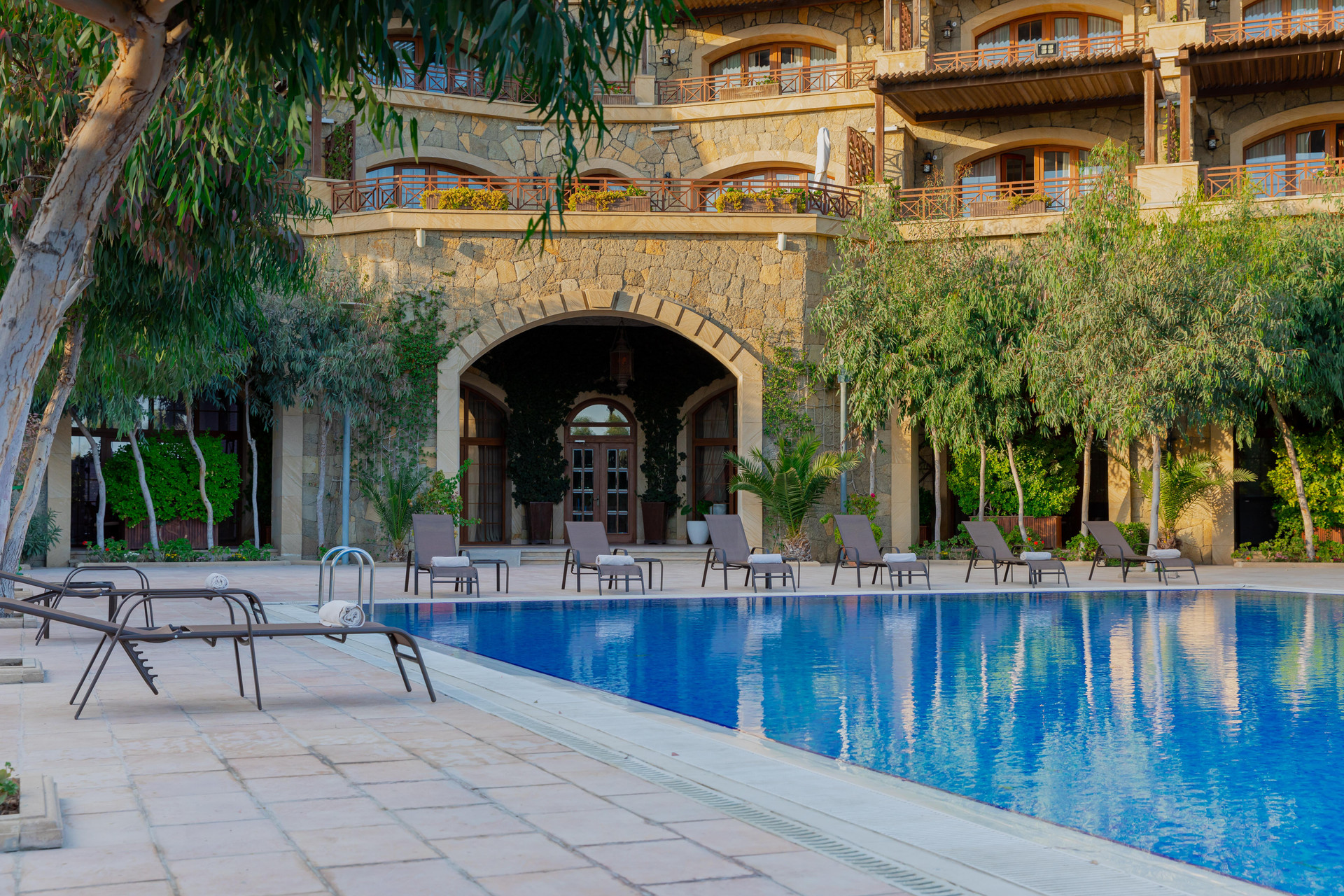 Vista Piscina Sapphire Marine