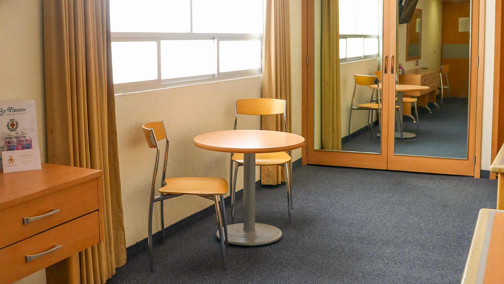 Set de Habitación Hotel Milan CDMX