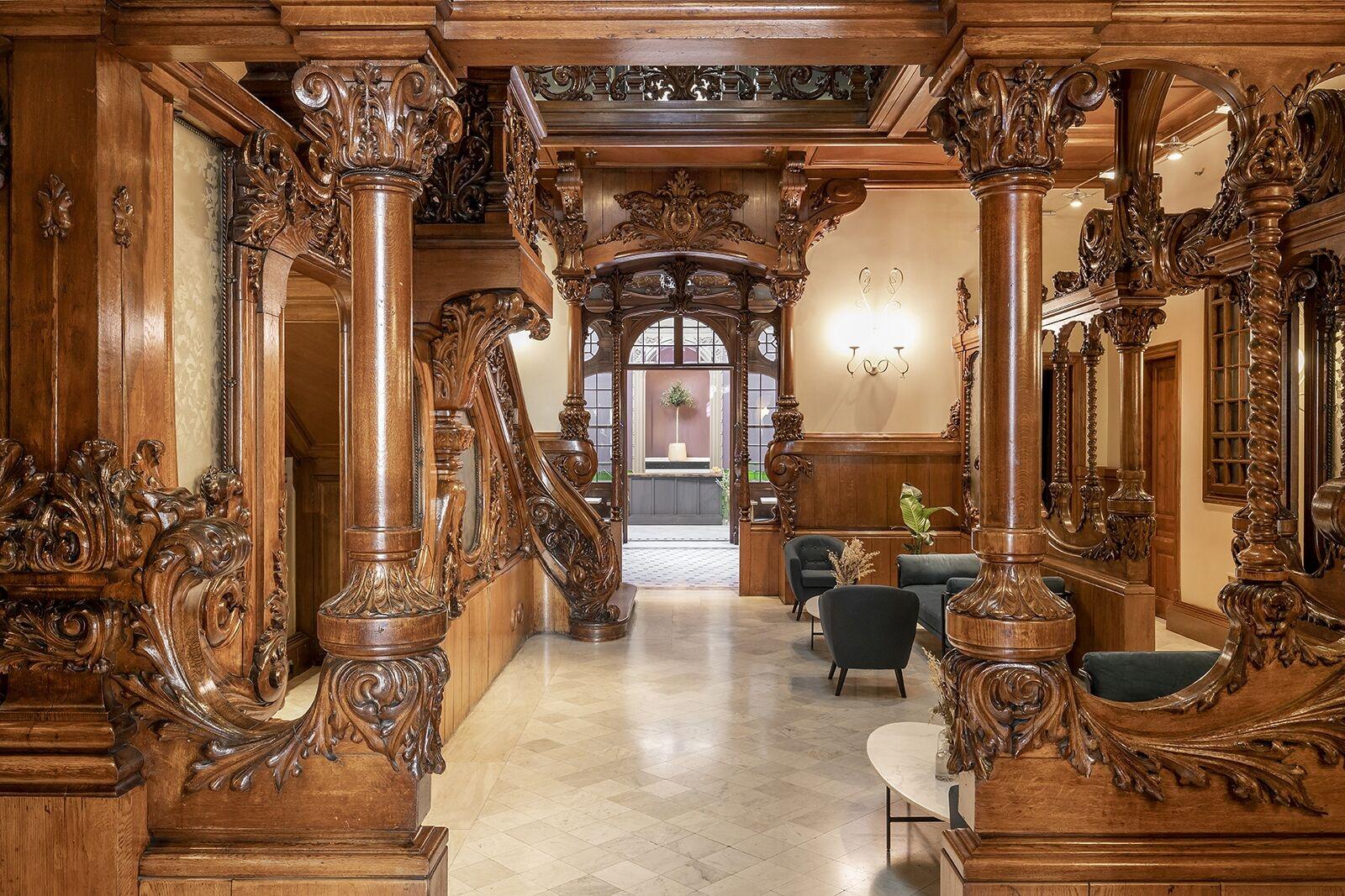 Vista Lobby El Palauet Royal Suites