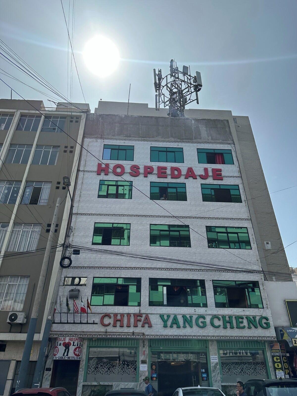 Vista Exterior Hospedaje Lila