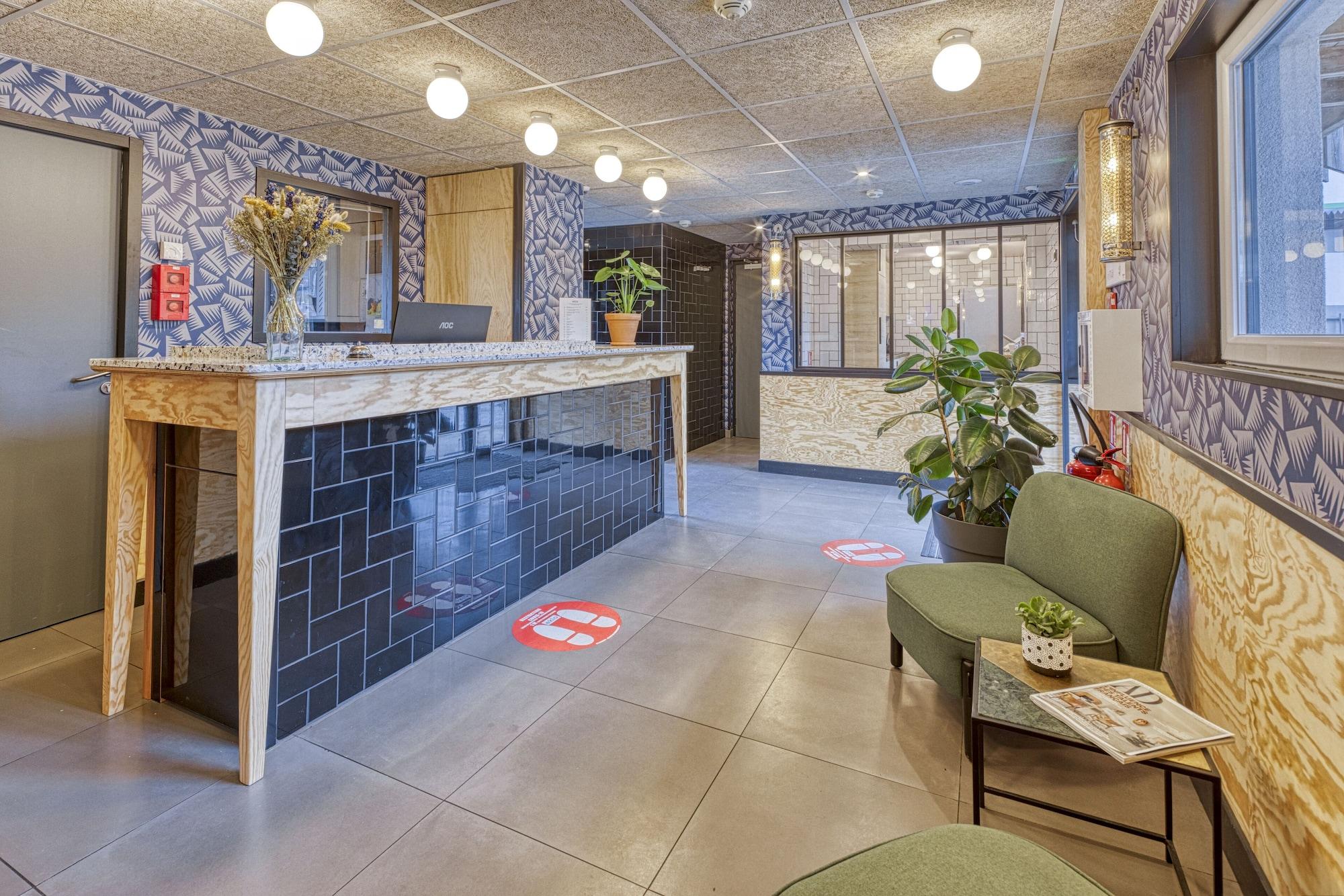 Vista Lobby Eklo Hotels Le Havre