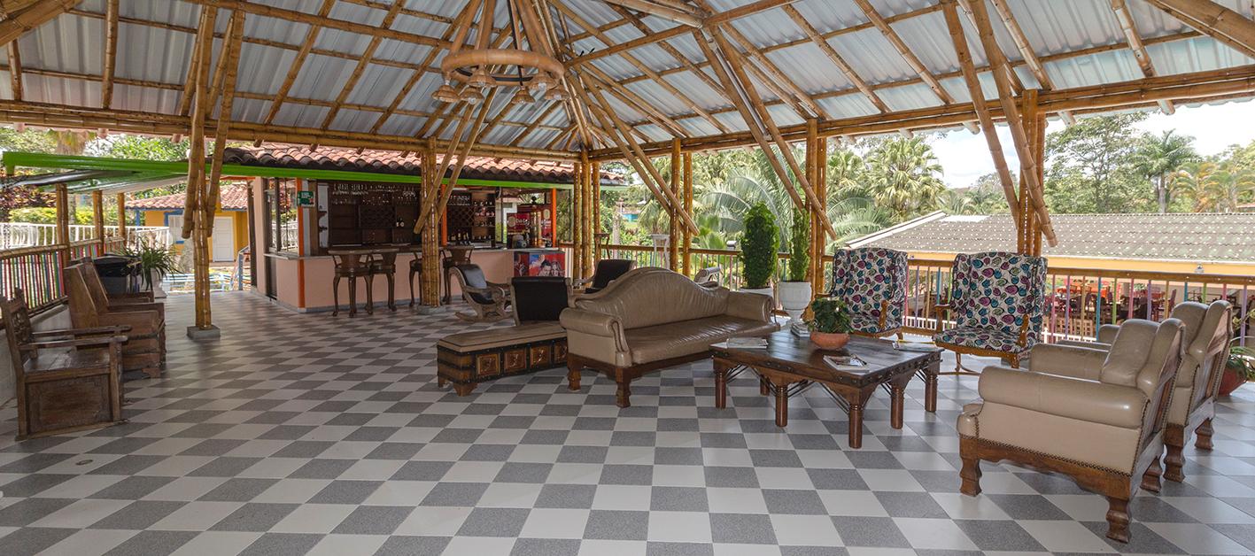 Vista Lobby De Le Vega Hotel Campestre