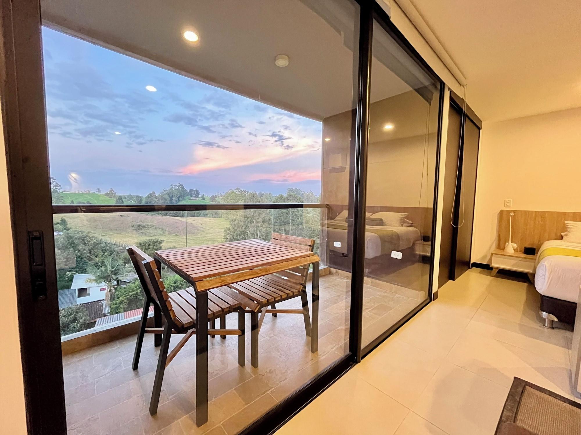 Equipamiento de Habitación Room-apartasuite Cercana al Aeropuerto i