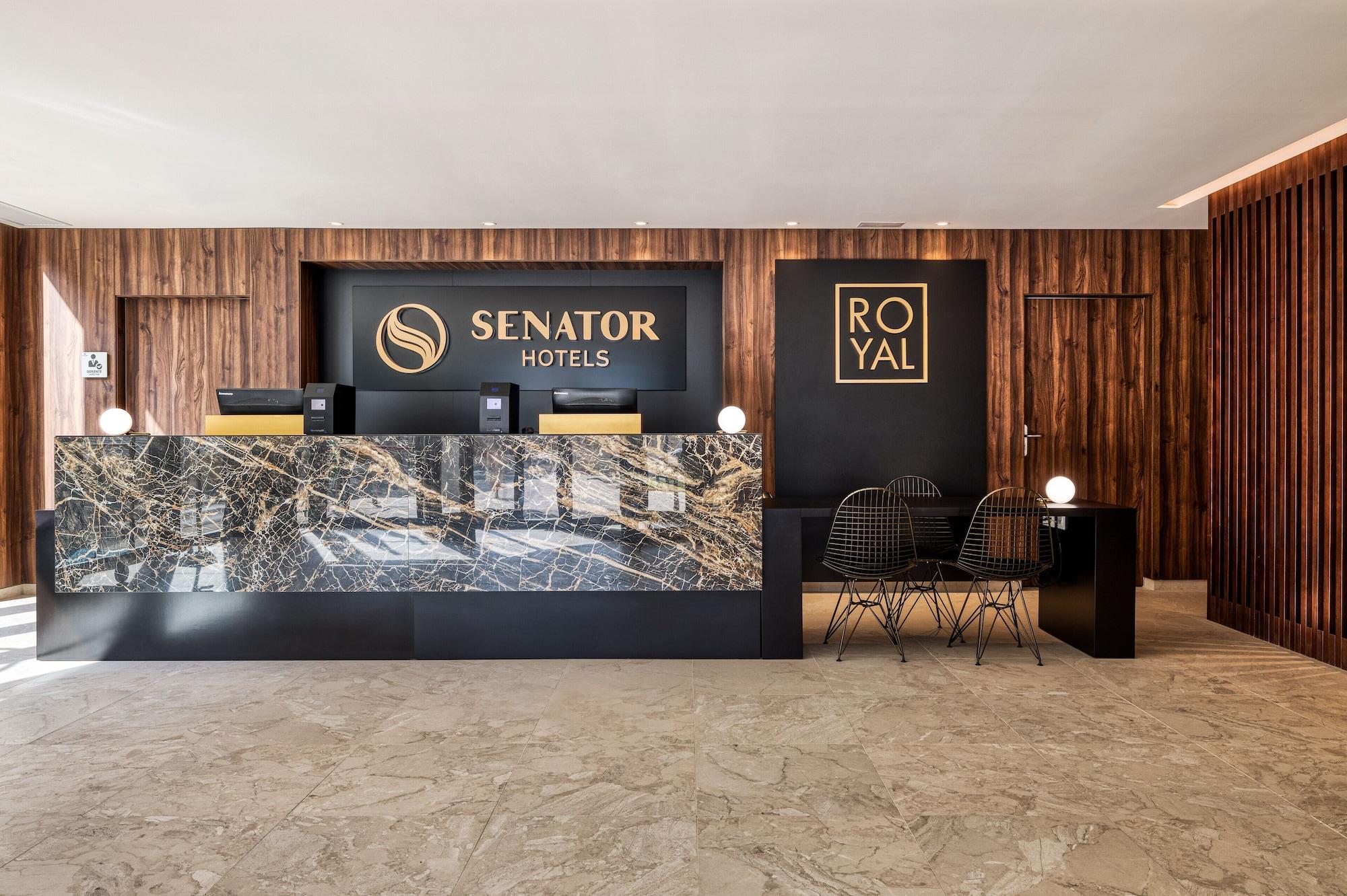 Vista Lobby Senator Gandia Hotel
