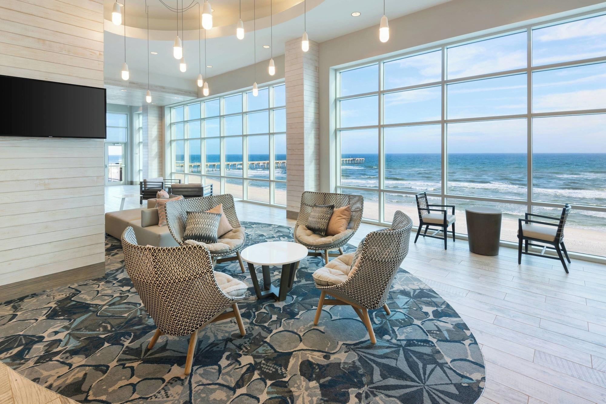 Vista Lobby SpringHill Suites by Marriott Panama City Beach Beachfront