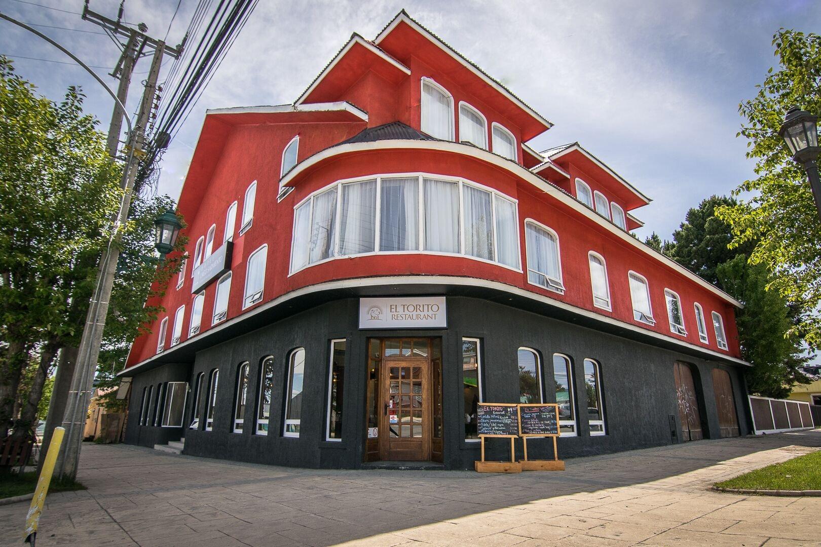 Vista Exterior Hotel Lago Sarmiento