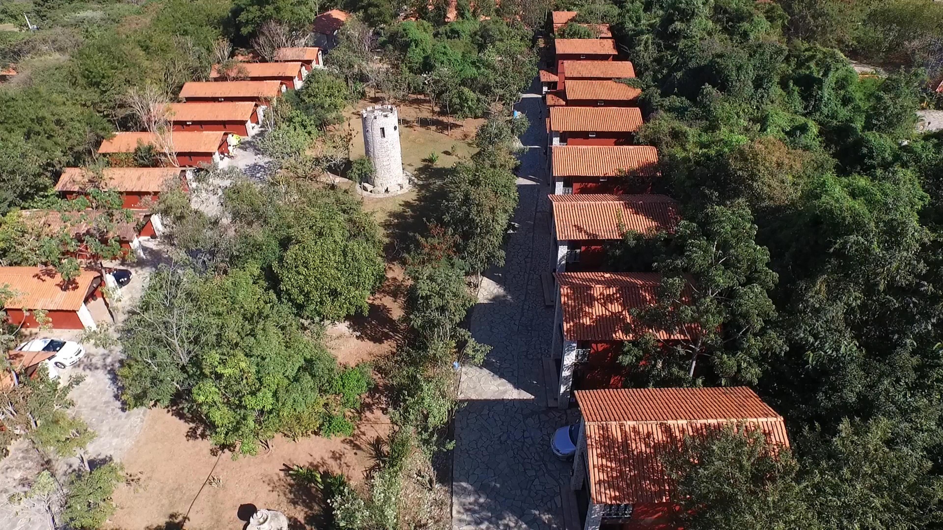 Vista Exterior Pousada Villa das Pedras
