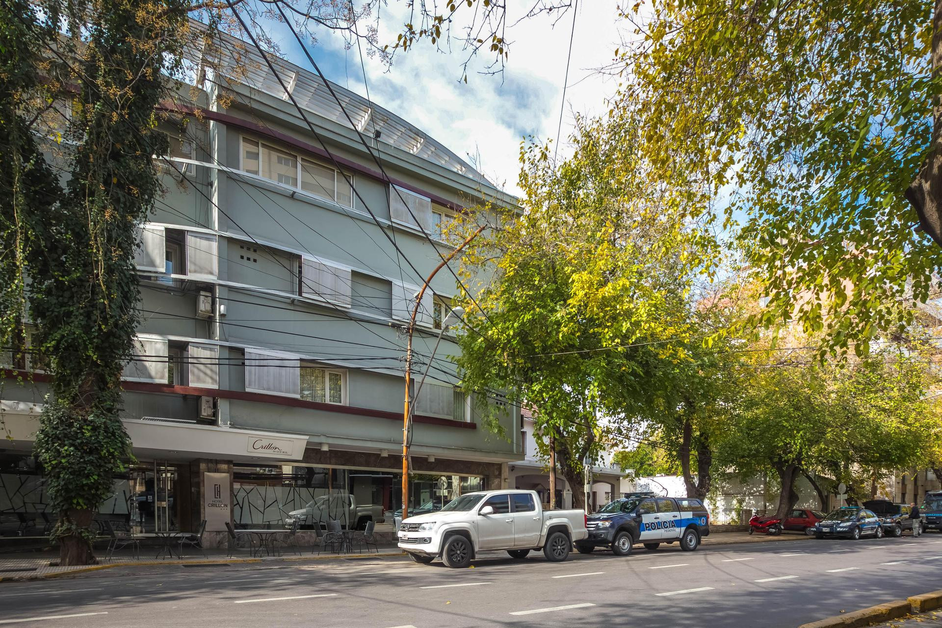 Vista Exterior Crillon Hotel Mendoza