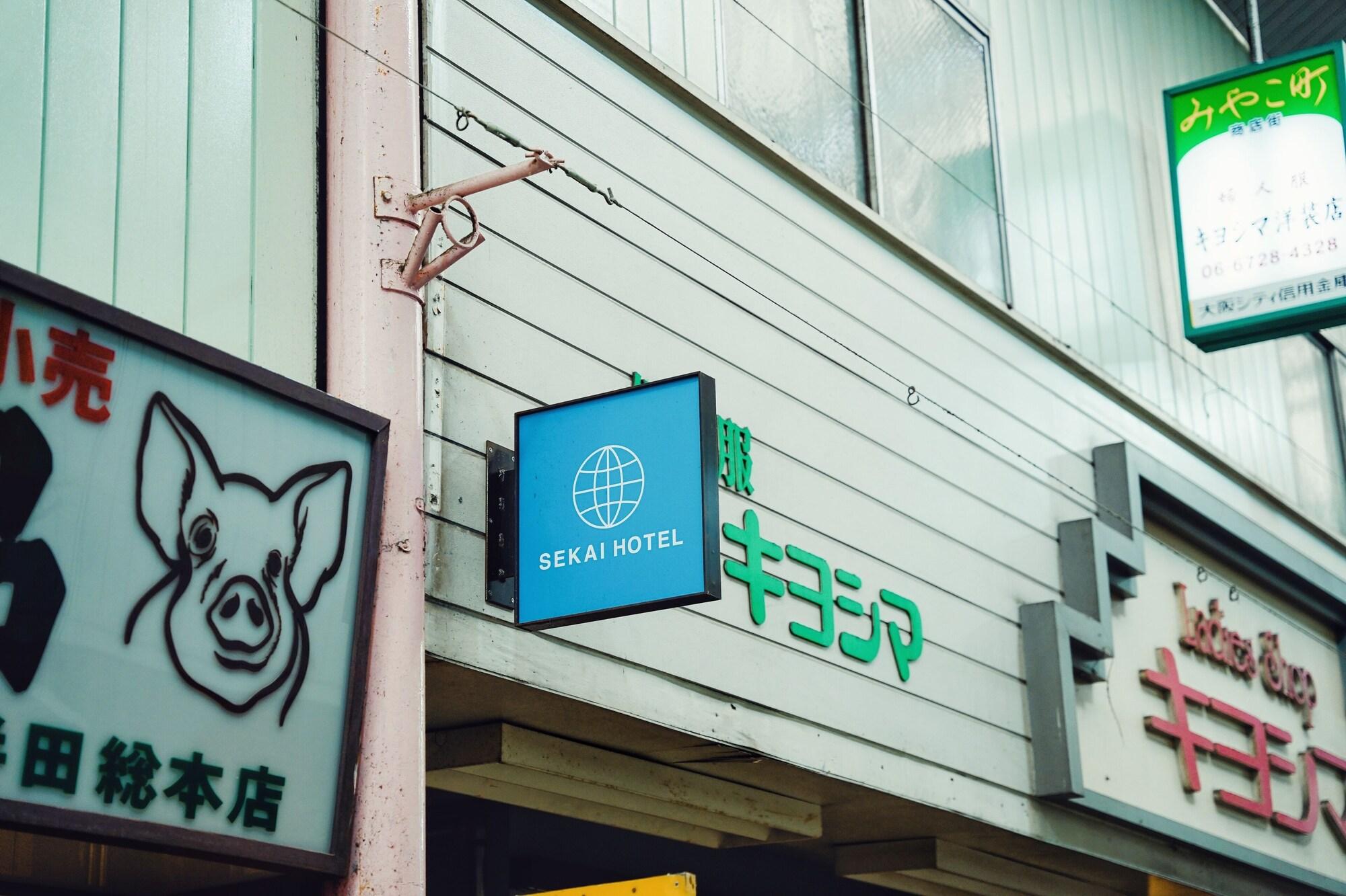 Vista Exterior SEKAI HOTEL Deep Osaka Experience - Hostel