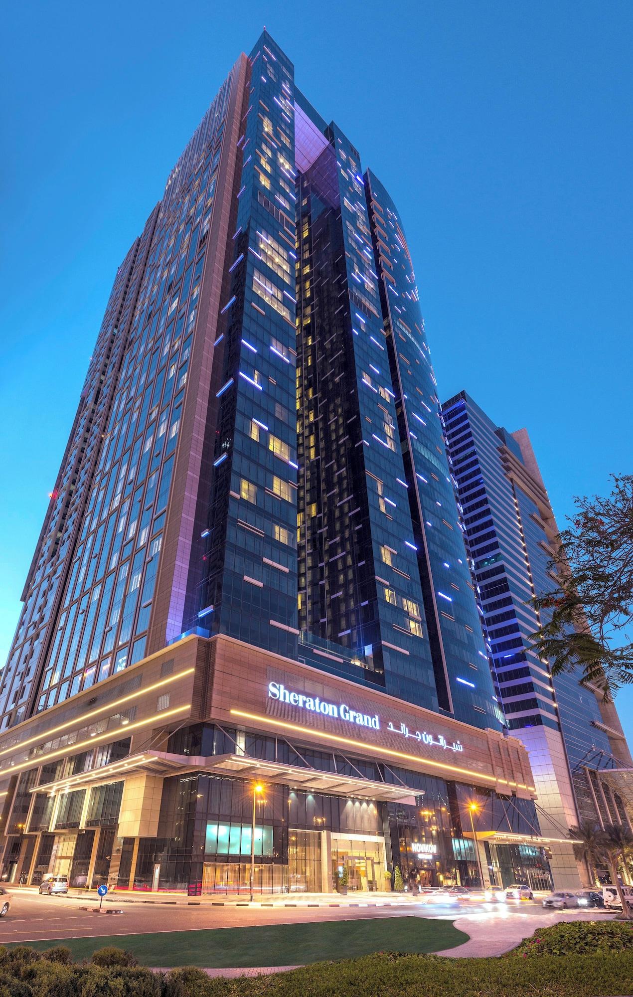 Vista Exterior Sheraton Grand Hotel, Dubai