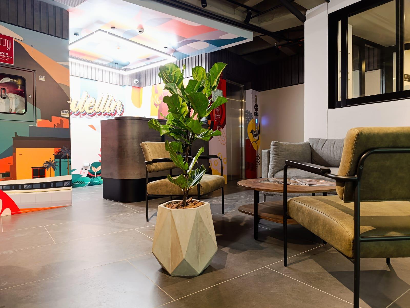 Vista Lobby Hotel Living 35 Suites by Growing Group