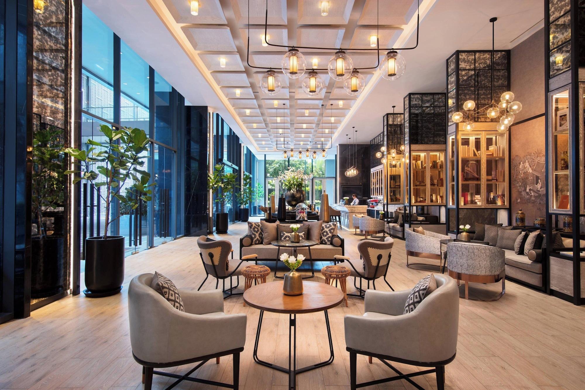 Vista Lobby Bangkok Marriott Hotel The Surawongse