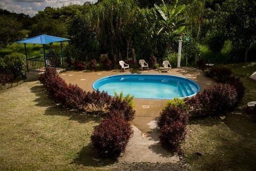 Vista Piscina Casa Campestre Brisas Del Rio
