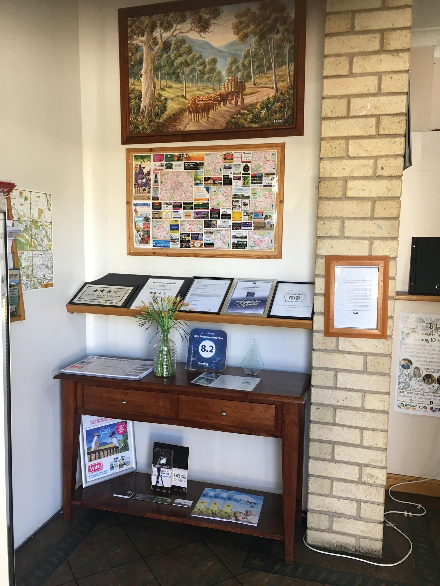 Vista Lobby The Jolly Swagman Motor Inn