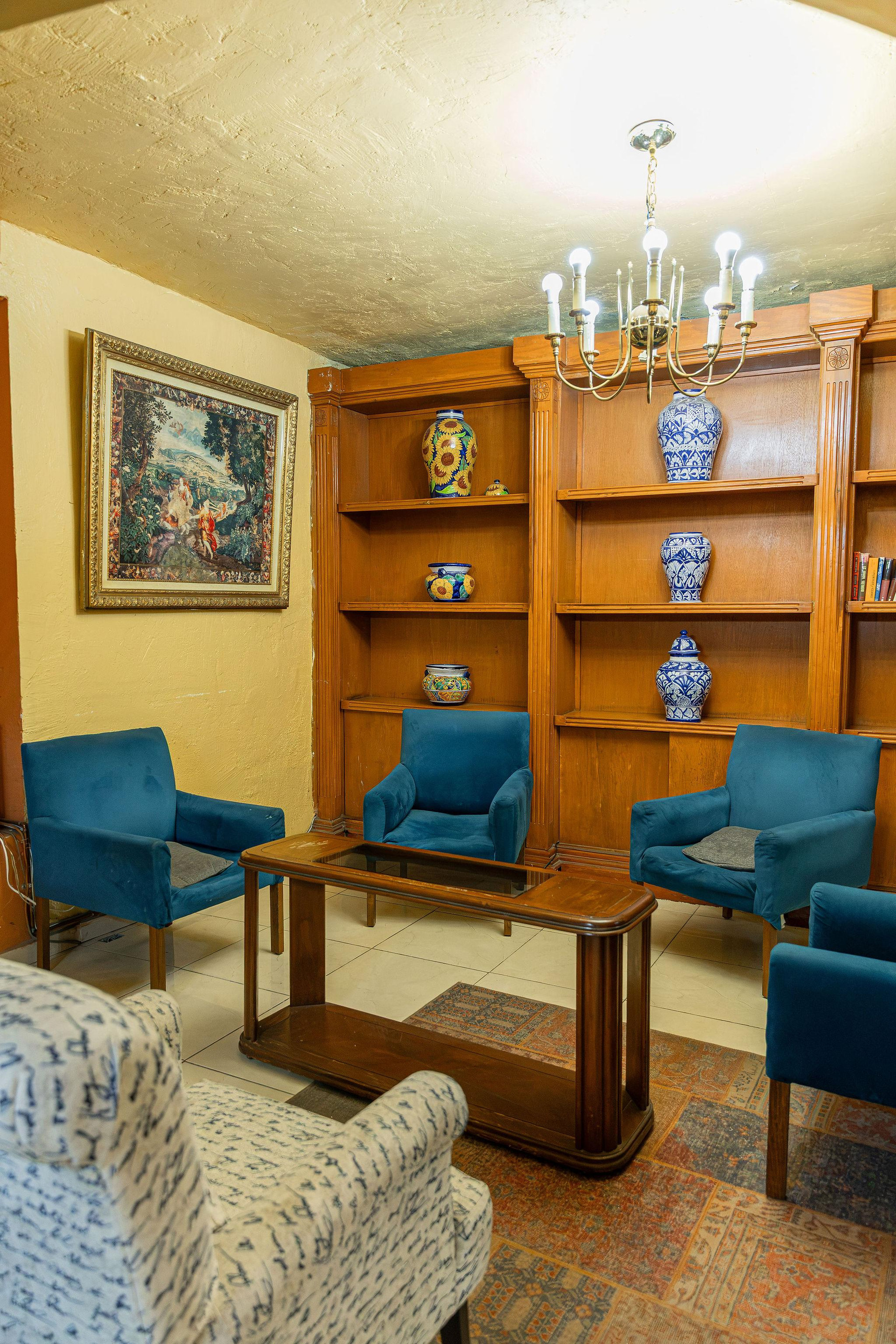 Vista Lobby Hotel Casa Santa Lucia